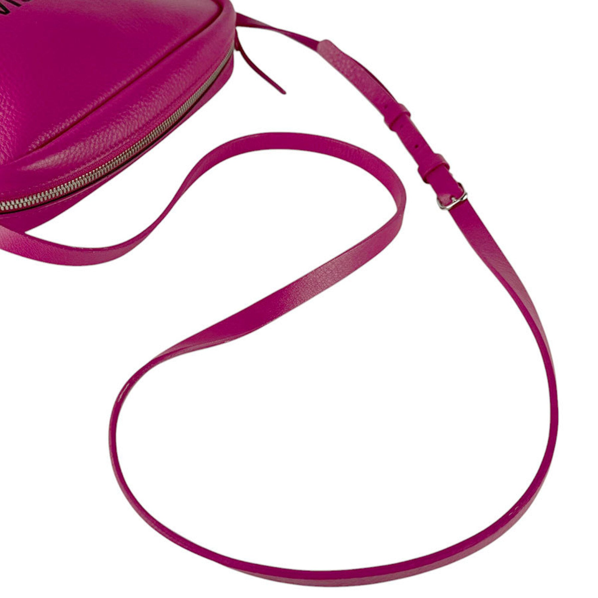 Balenciaga Pink Leather Shoulder Bag (Pre-Owned)