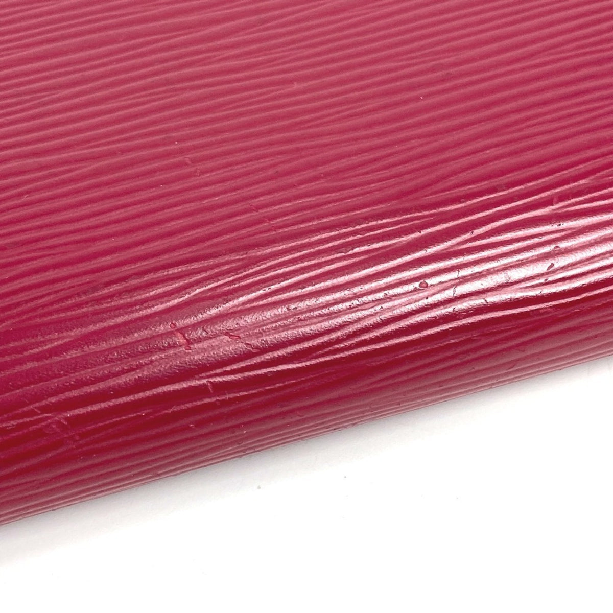 Louis Vuitton Fuchsia Pink Purple Epi Leather Long Wallet (Bi-Fold) (Pre-Owned)