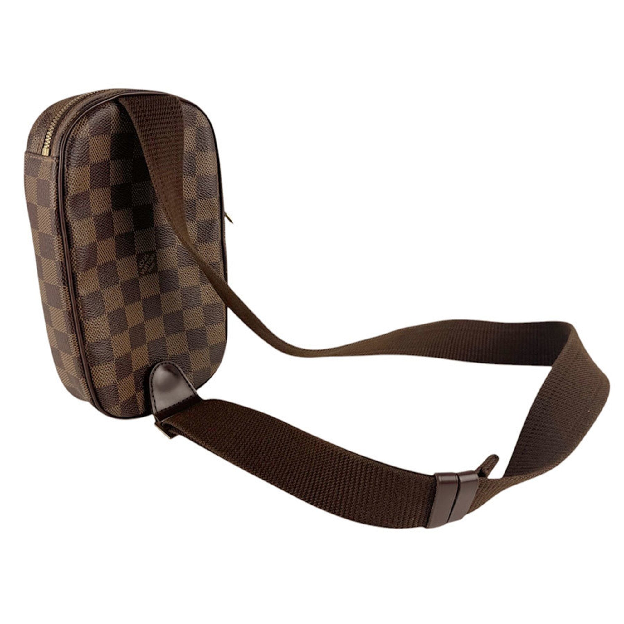 Louis Vuitton Brown Damier Canvas Damier Canvas Pochette Sling Bag (Pre-Owned)