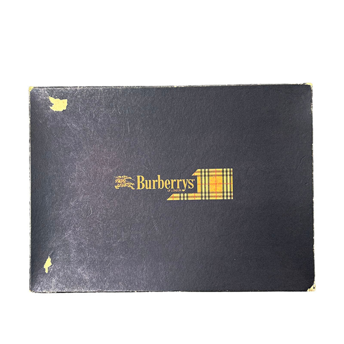 Burberry Khaki Brown Canvas Leather Clutch Bag (Pre-Owned)