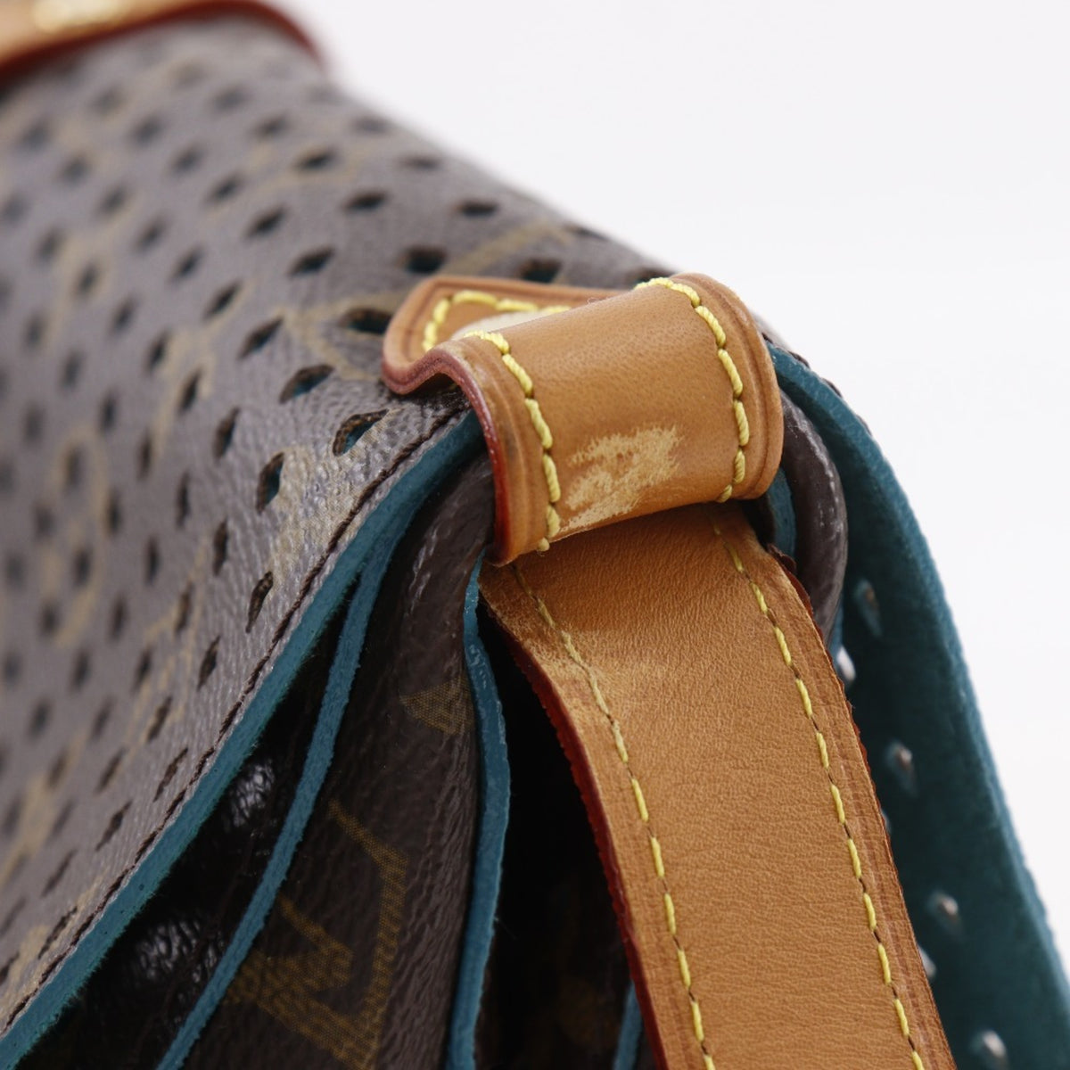 Louis Vuitton Monogram Perfo Brown Monogram Perforated Shoulder Bag (Pre-Owned)