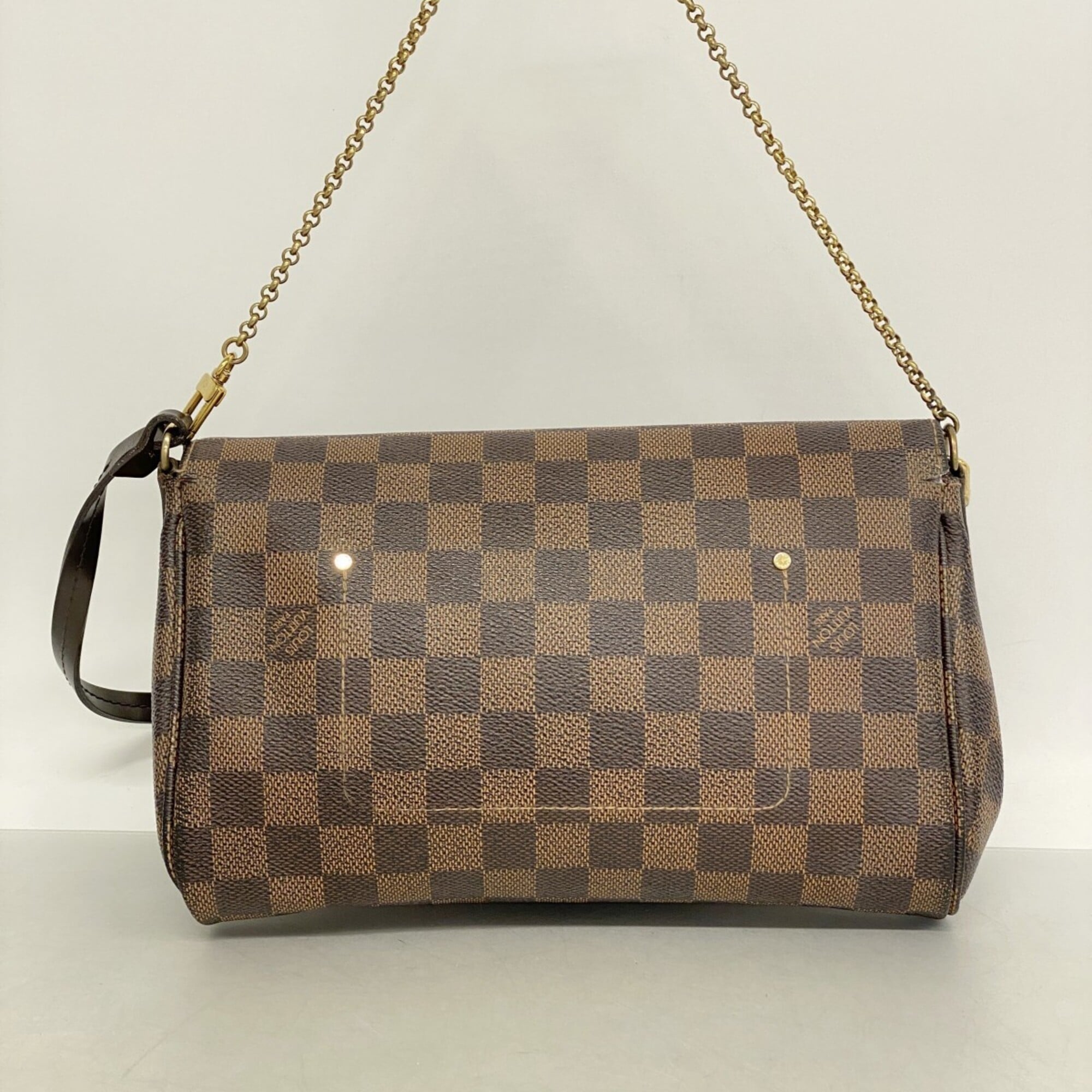 Louis Vuitton Ebene Handbag (Pre-Owned)