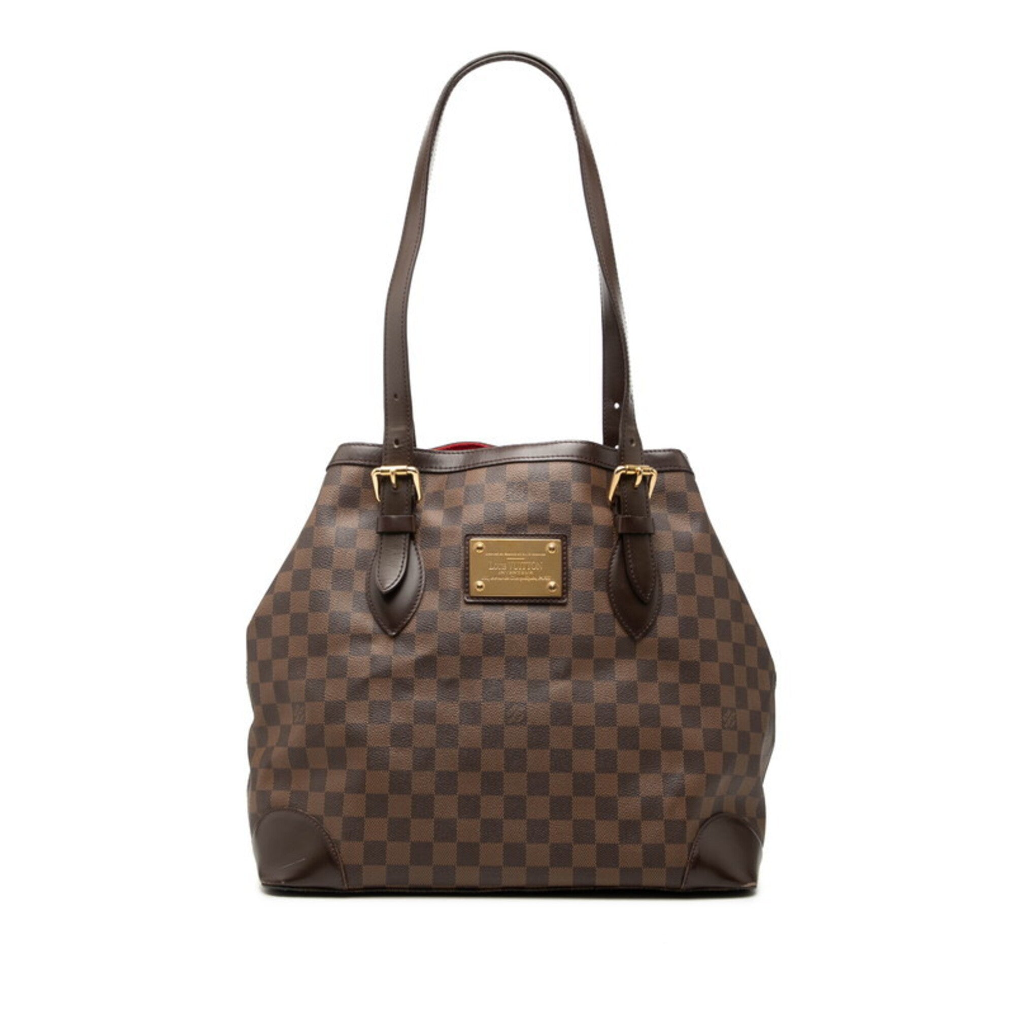 Louis Vuitton Brown Damier Canvas Pvc Shoulder Bag (Pre-Owned)