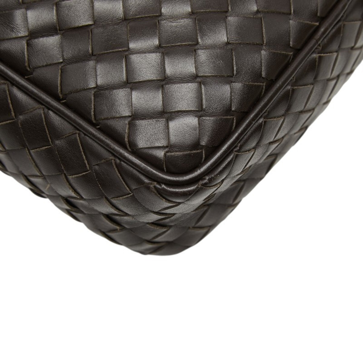 Bottega Veneta Brown Leather Shoulder Bag (Pre-Owned)