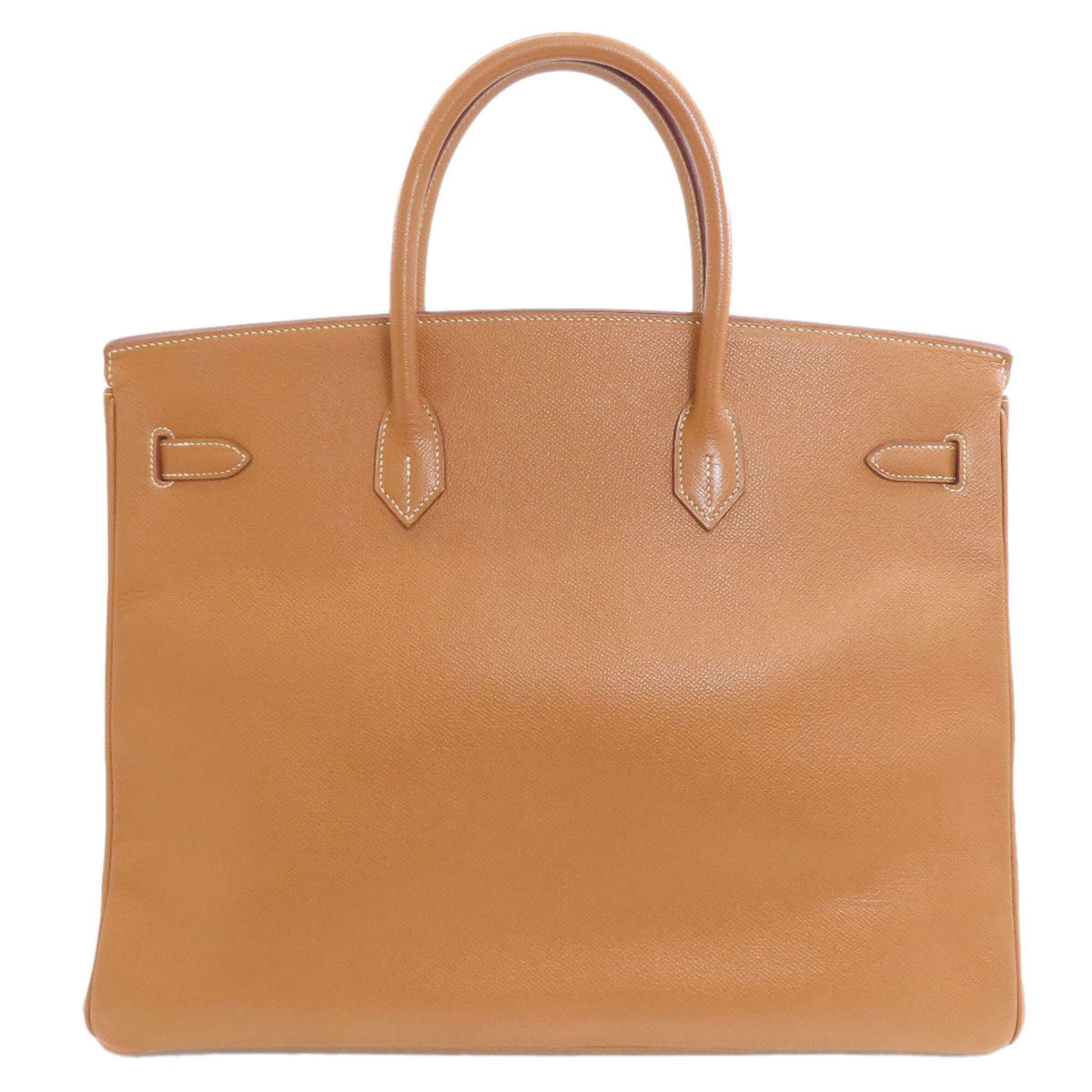 Hermes Gold Courchevel Leather Handbag (Pre-Owned)