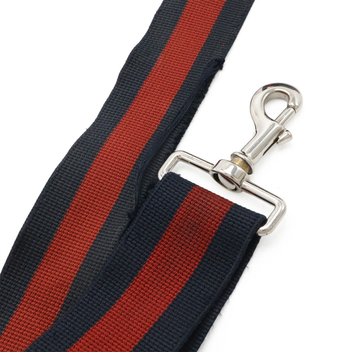 Gucci Black Gray Navy Red Color Gg Supreme Leather Shoulder Bag Sling Bag (Pre-Owned)
