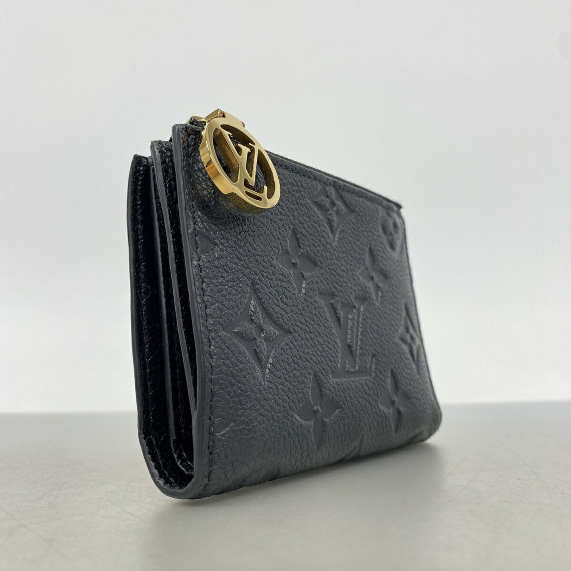 Louis Vuitton Noir Wallet (Bi-Fold) (Pre-Owned)