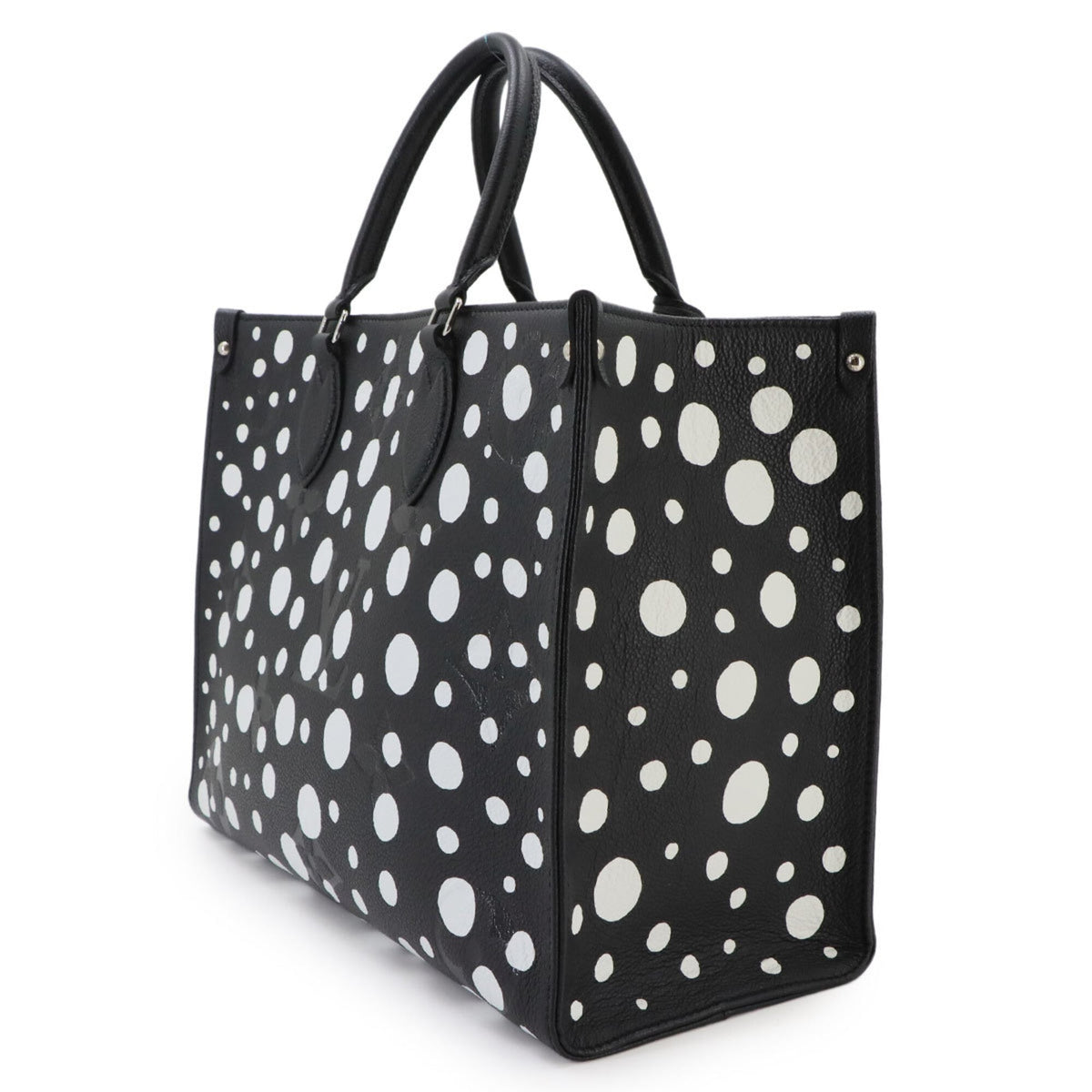Louis Vuitton Black Monogram White Monogram Empreinte Handbag Tote Bag (Pre-Owned)