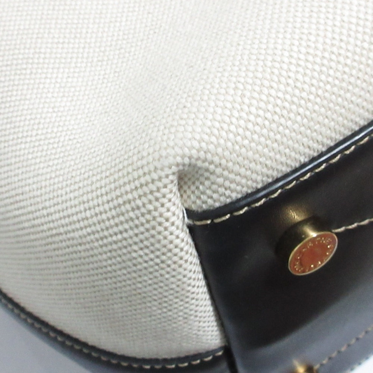 Stella Mccartney Beige Black Tote Bag (Pre-Owned)