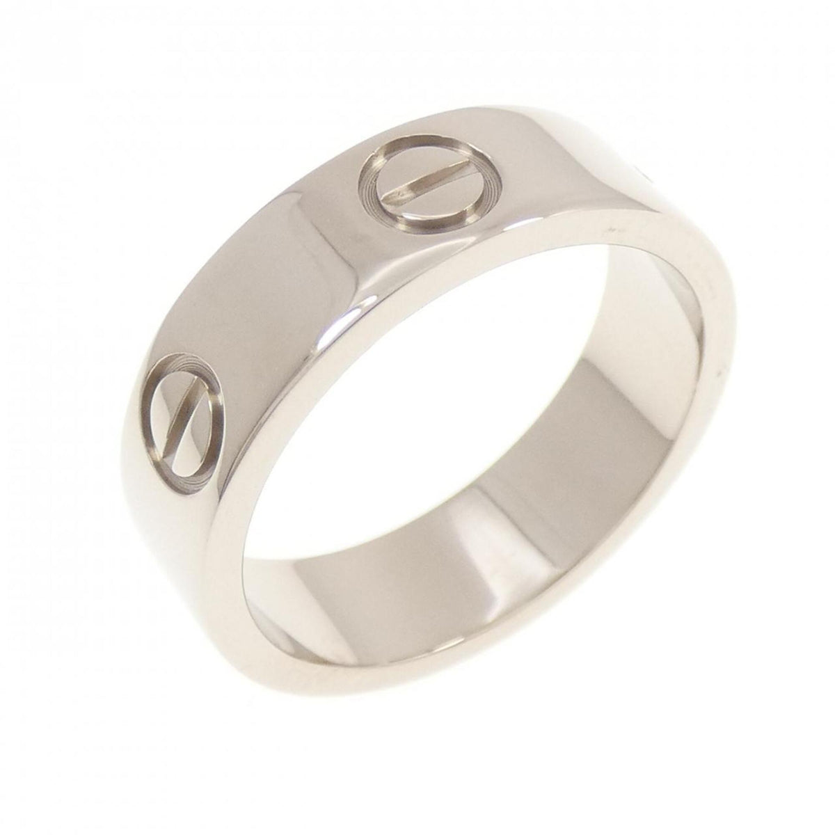 Cartier Love White Gold (18K) Band Ring (Pre-Owned)