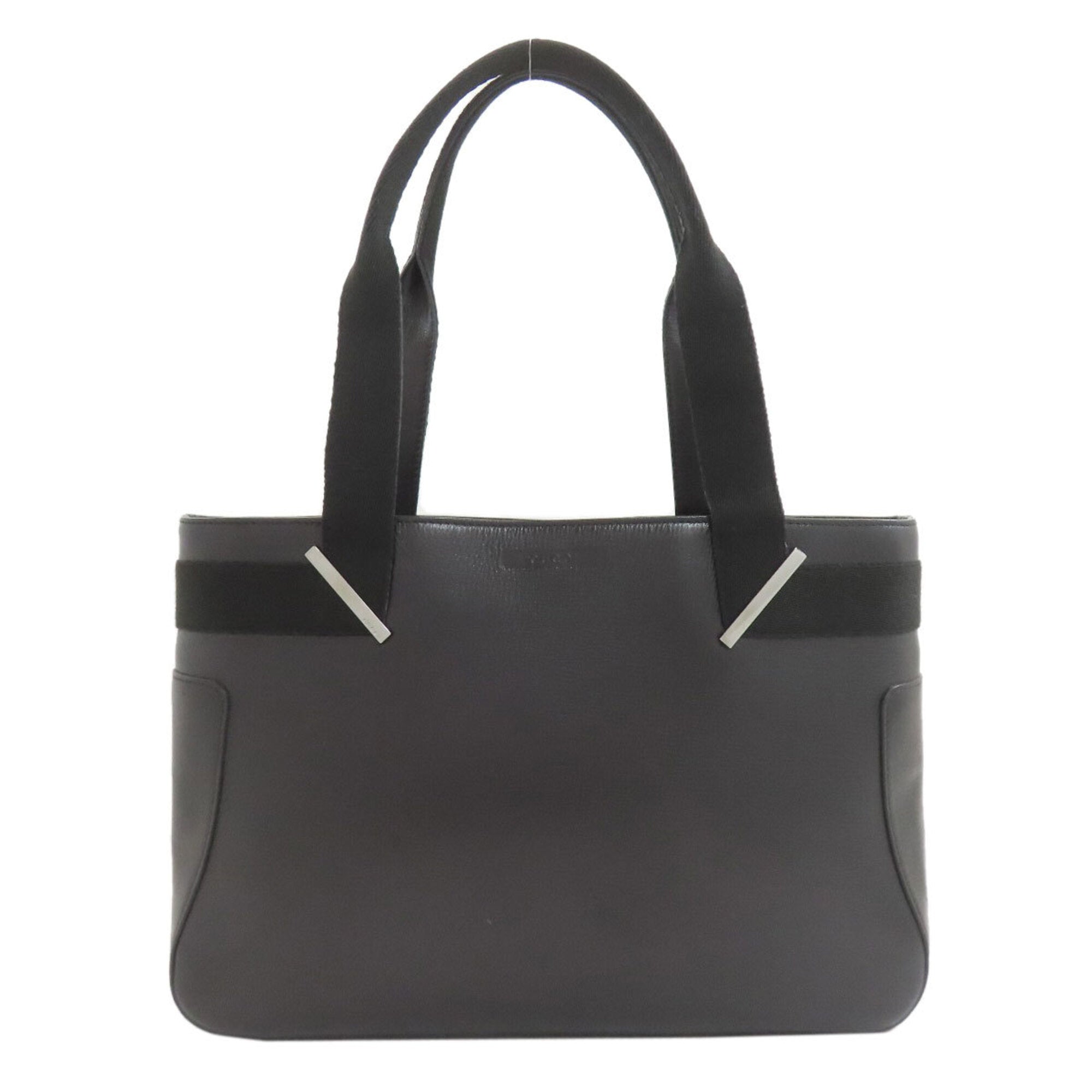 Gucci Black Leather Handbag (Pre-Owned)