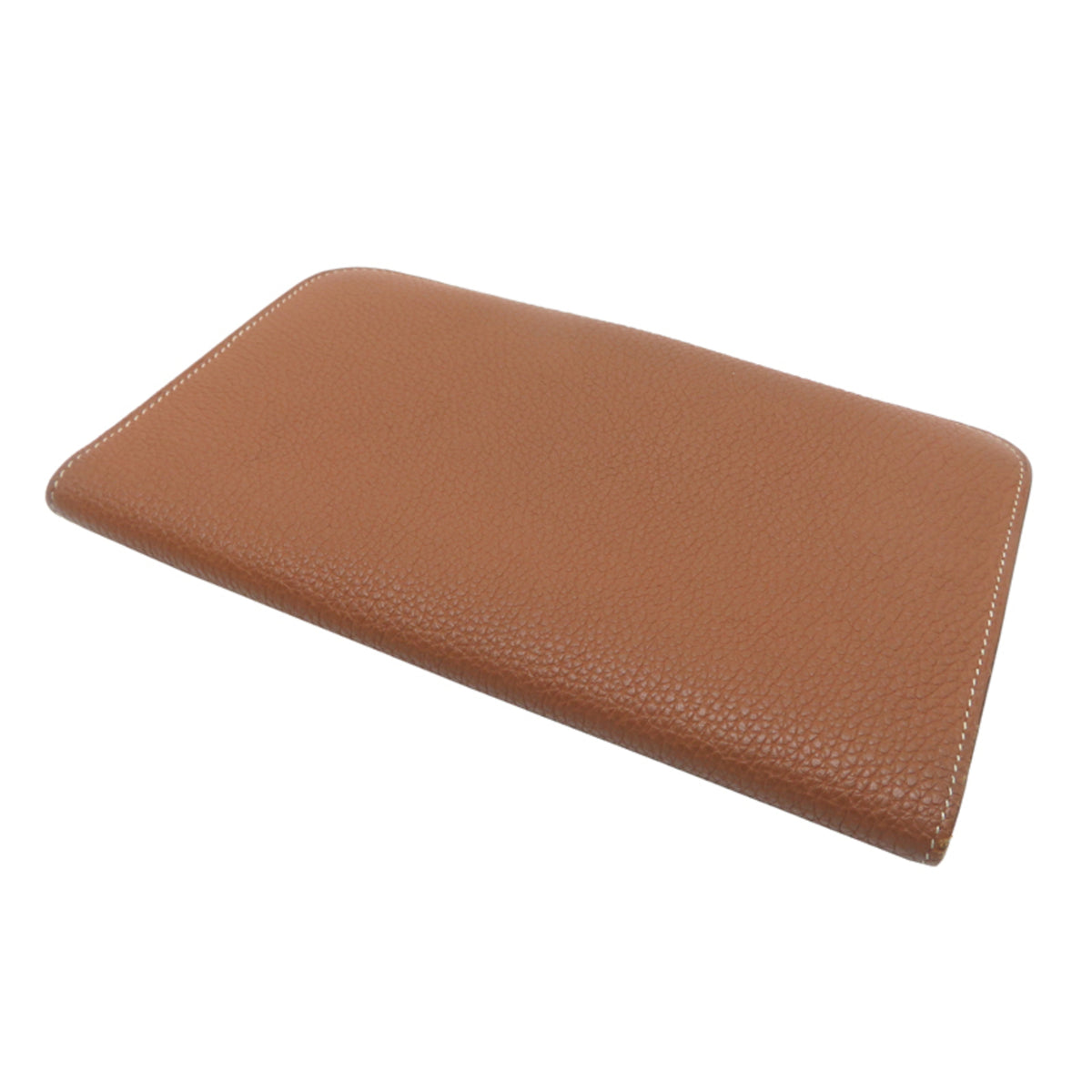 Hermes Gold Togo Leather Long Wallet (Bi-Fold) (Pre-Owned)