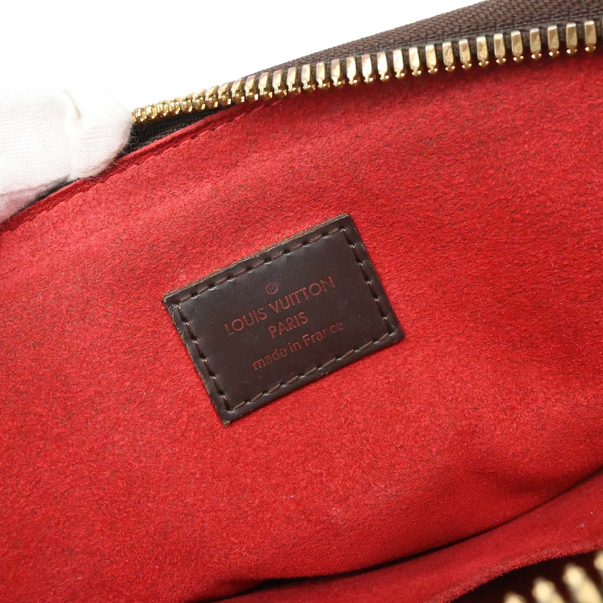 Louis Vuitton Brown Damier Canvas Handbag Shoulder Bag (Pre-Owned)