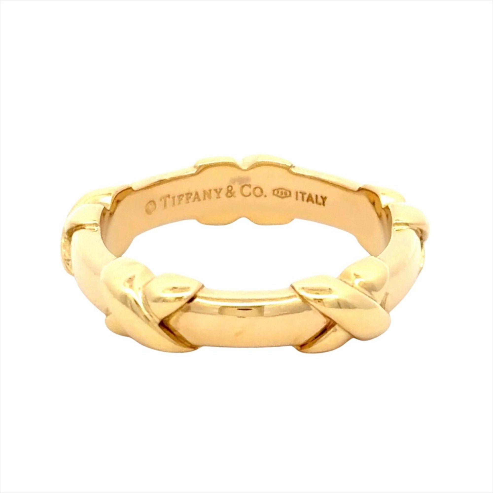 Tiffany Yellow Gold Yellow Gold (18K) Band Ring (Pre-Owned)