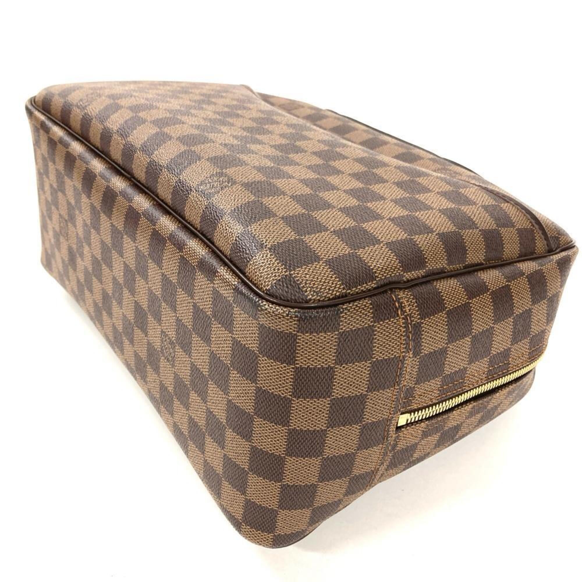 Louis Vuitton Brown Damier Canvas Handbag (Pre-Owned)