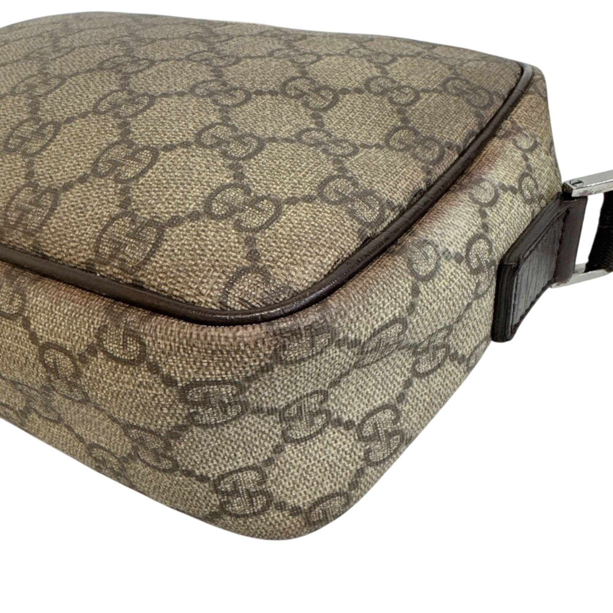 Gucci Beige Gg Supreme Shoulder Bag (Pre-Owned)
