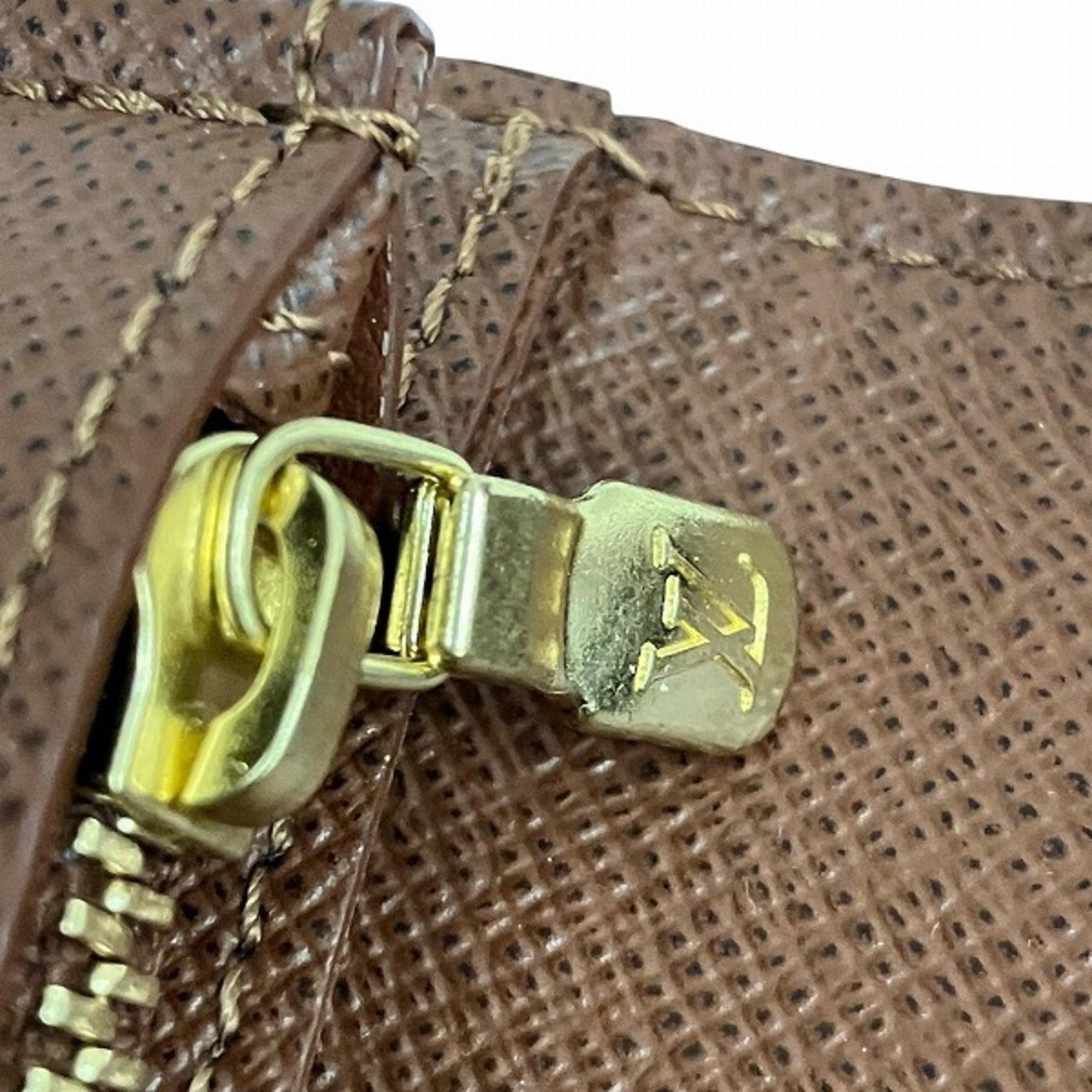 Louis Vuitton Brown Long Wallet (Bi-Fold) (Pre-Owned)