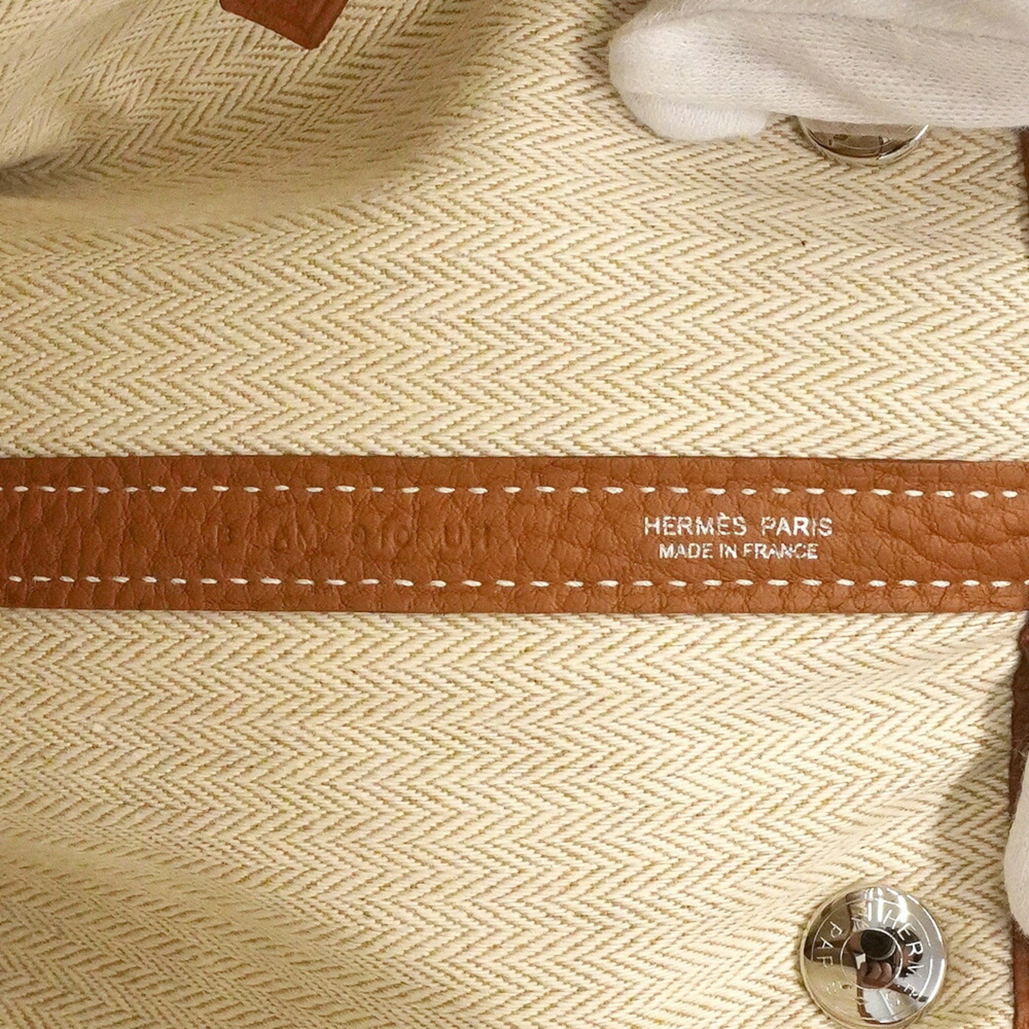 Hermes Gold Negonda Leather Tote Bag (Pre-Owned)