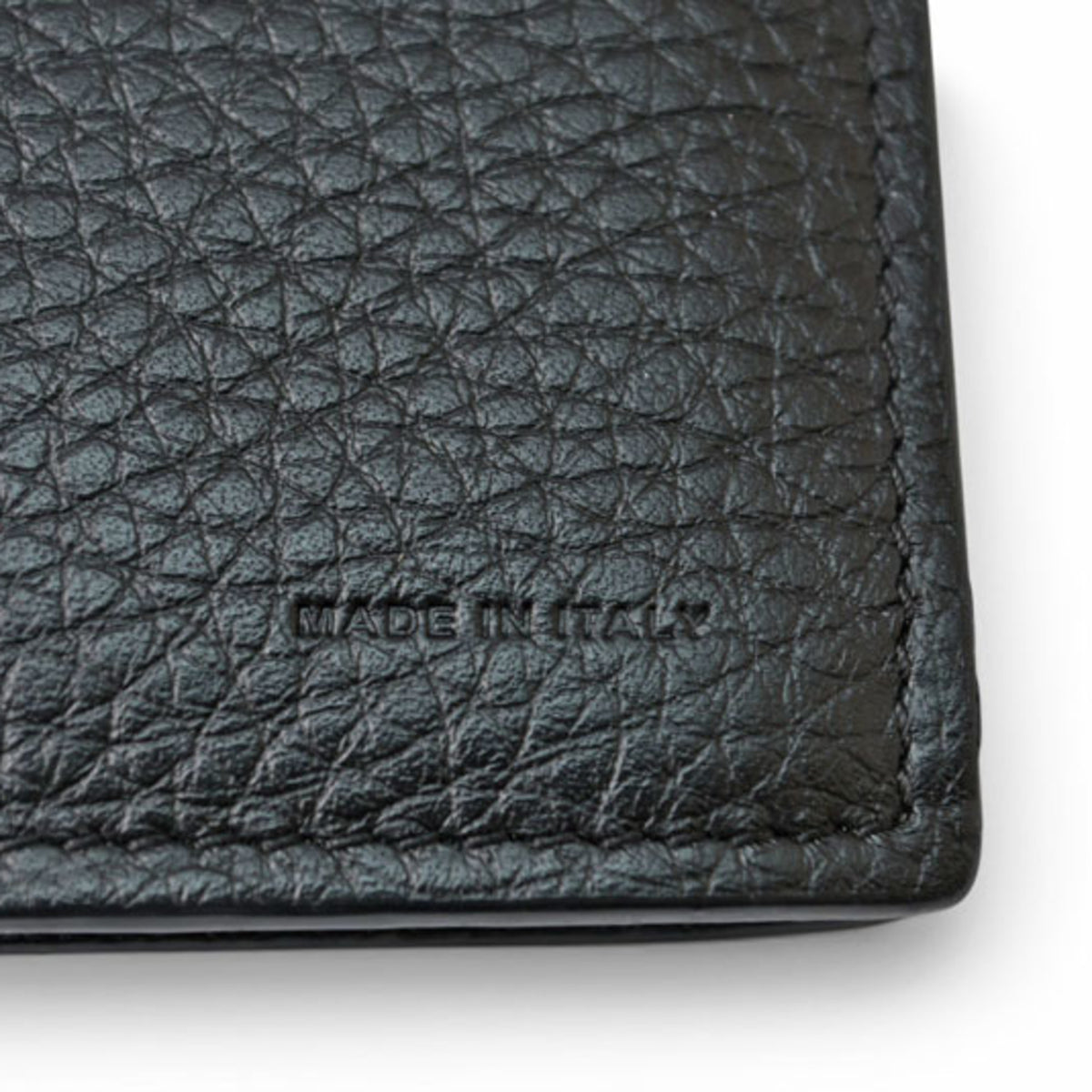 Fendi Selleria Black Leather Long Wallet (Bi-Fold) (Pre-Owned)