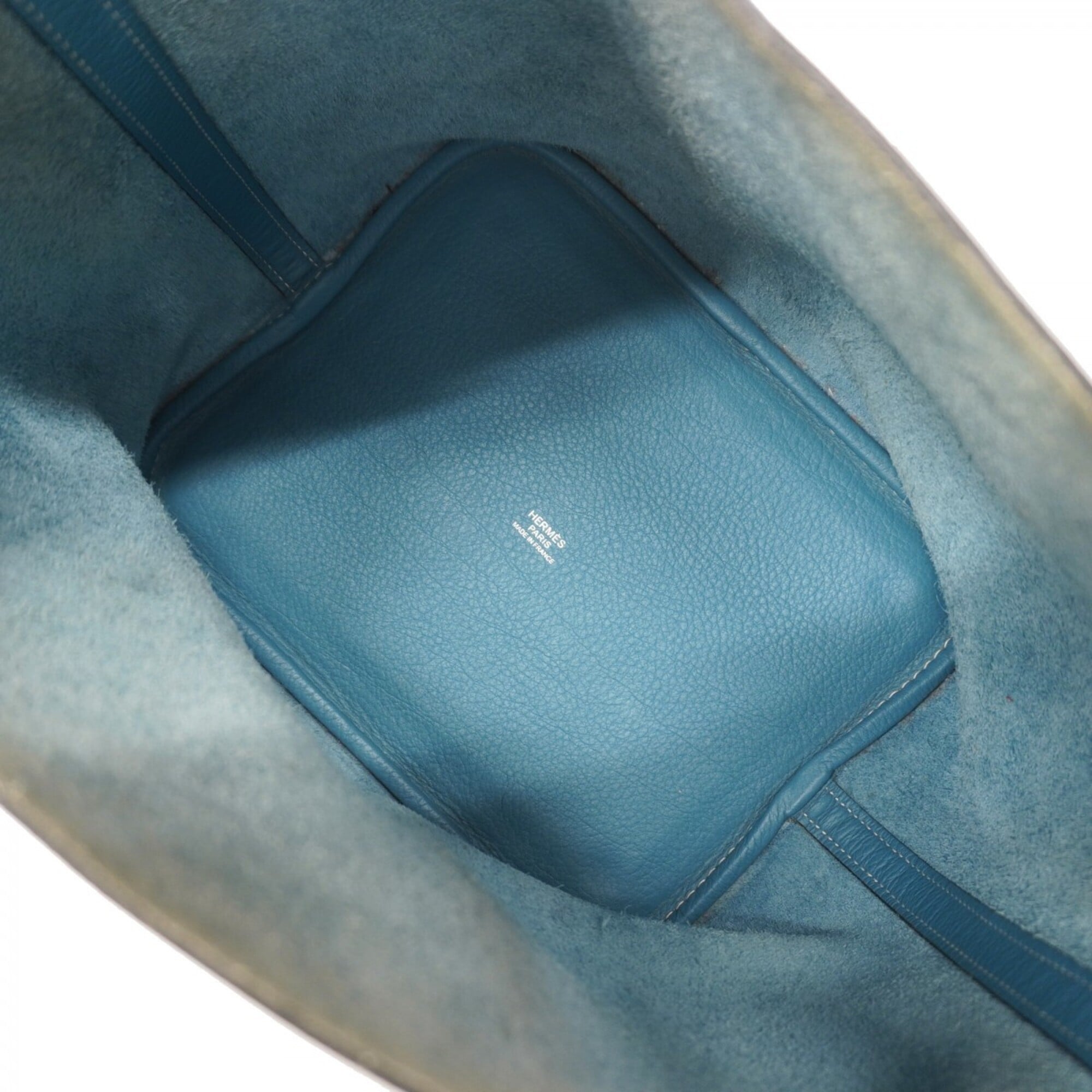Hermes Blue Jean Handbag (Pre-Owned)