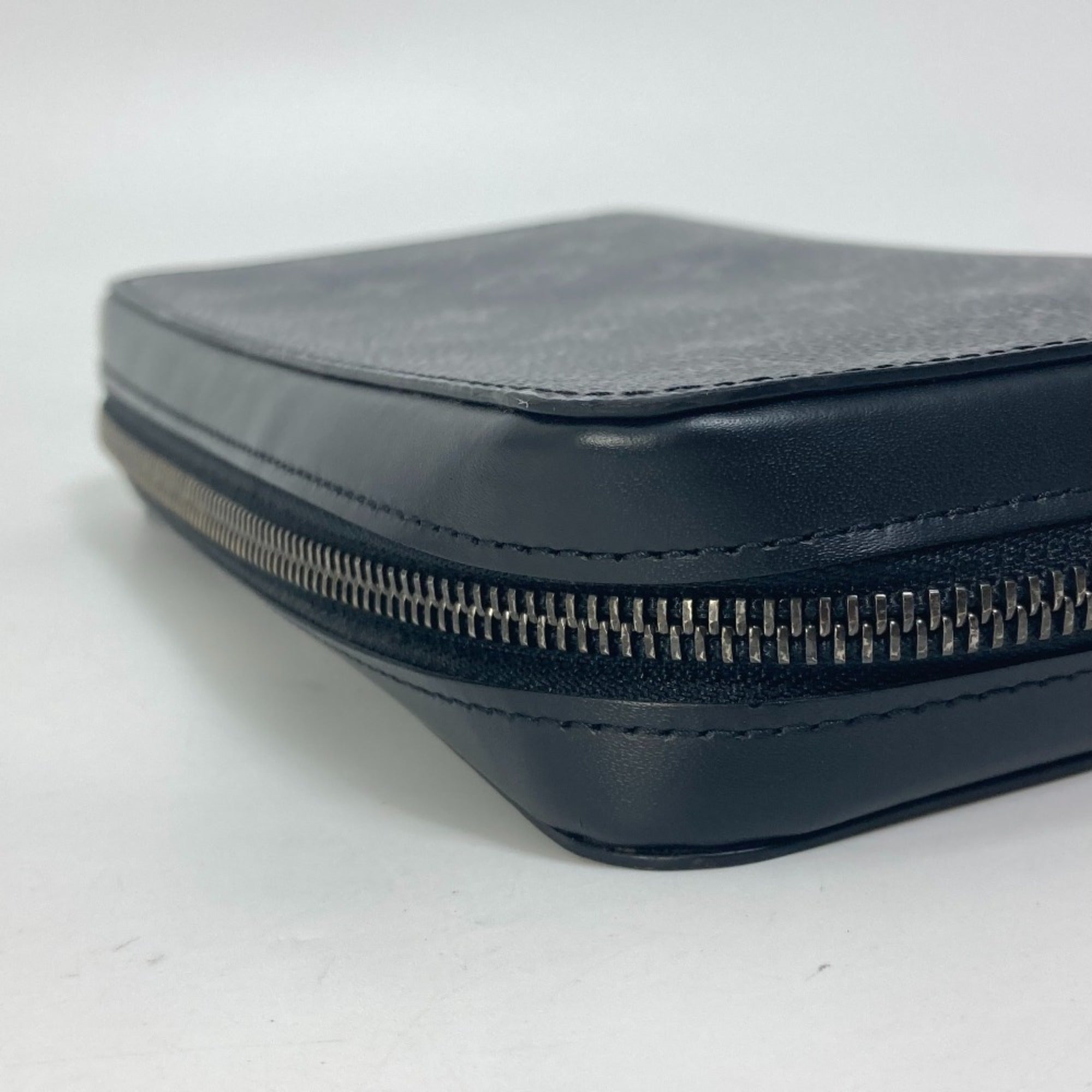 Louis Vuitton Black Monogram Eclipse Canvas Long Wallet (Bi-Fold) (Pre-Owned)