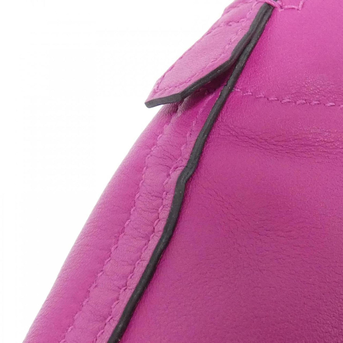 Hermes Bolide Rose Purple Swift Leather Handbag (Pre-Owned)