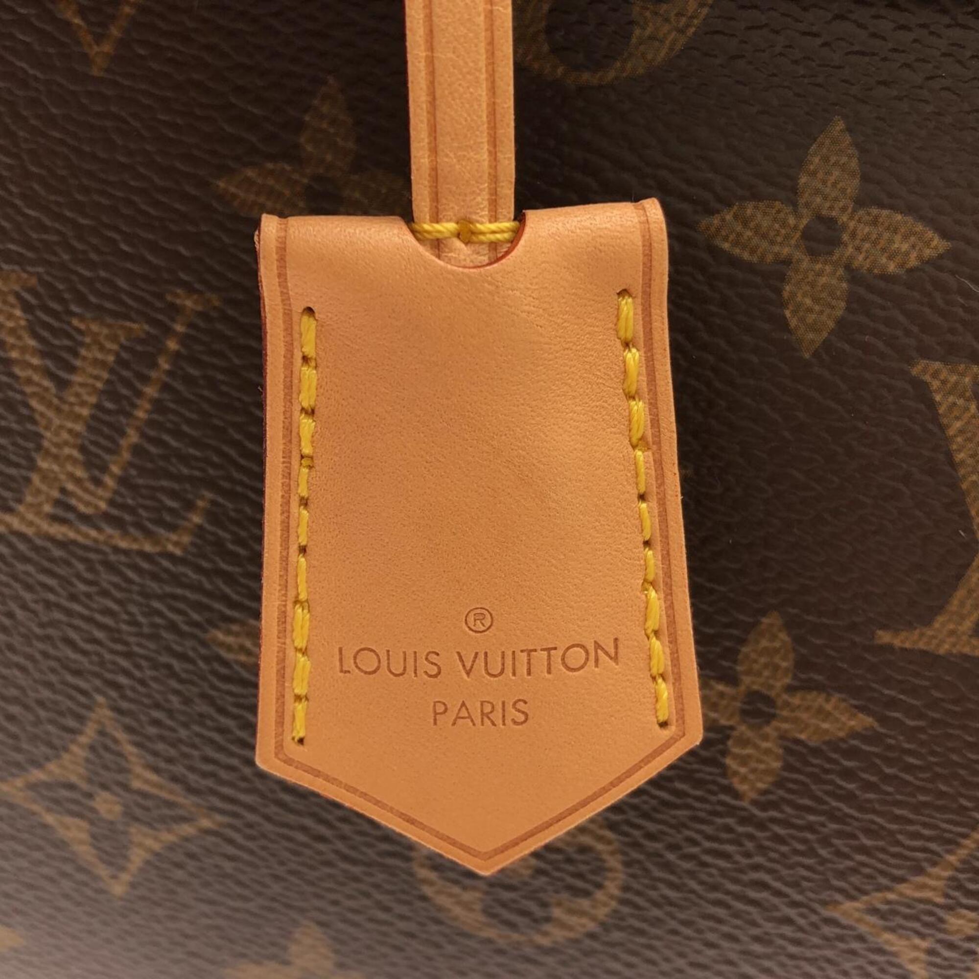 Louis Vuitton Brown Coated Canvas Handbag (Pre-Owned)