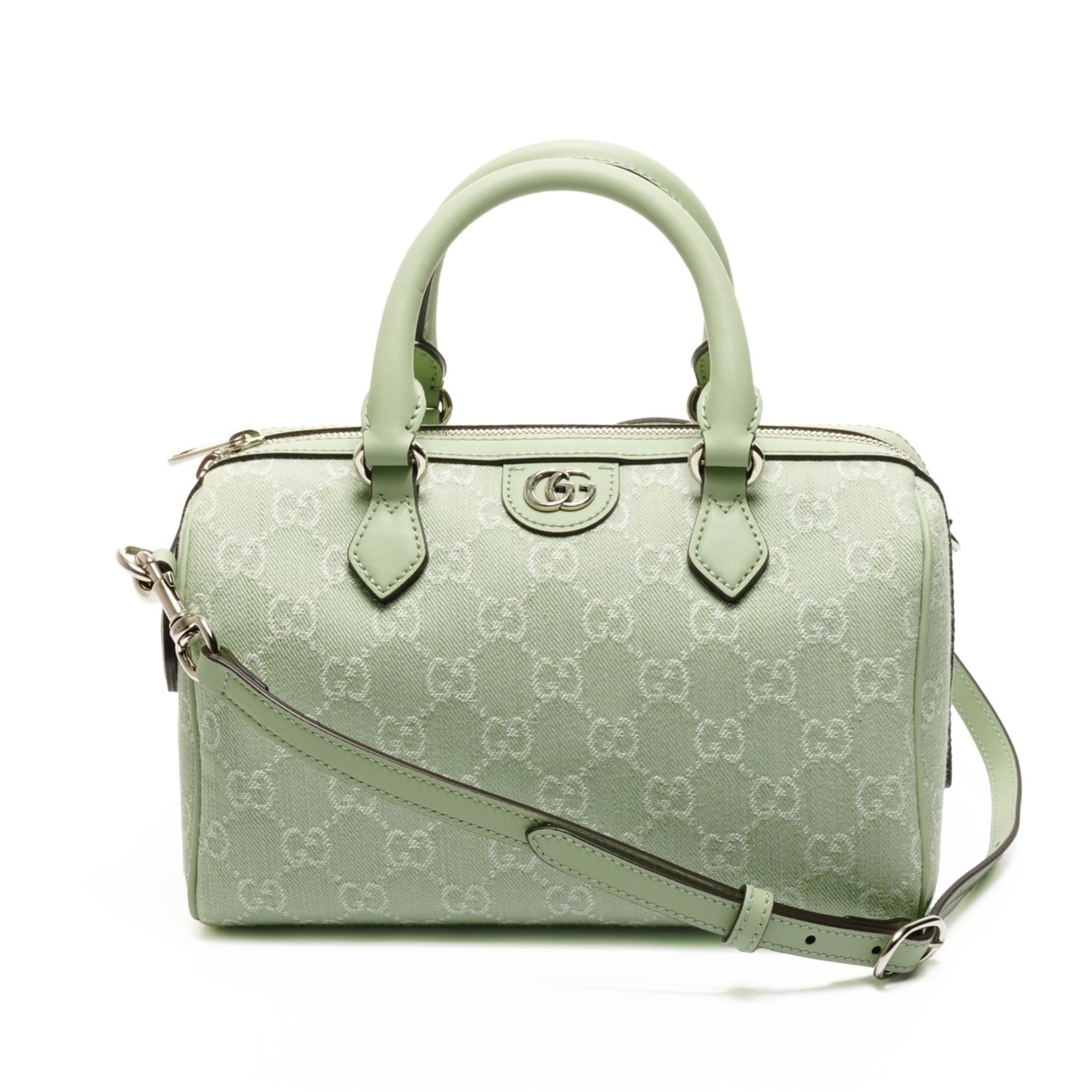 Gucci Green Boston Bag (Pre-Owned)