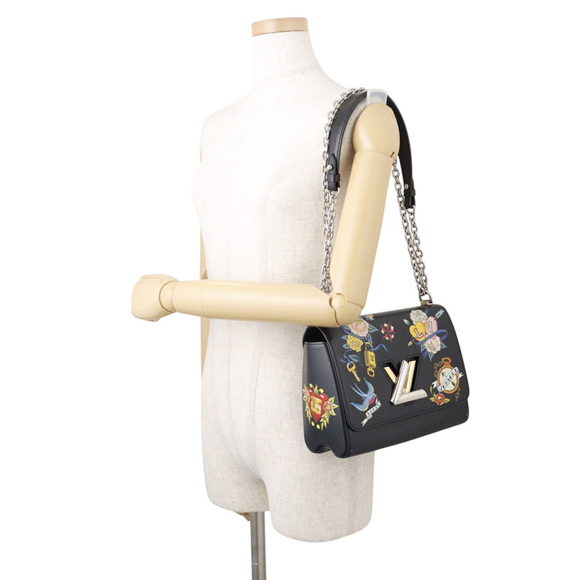 Louis Vuitton Epi Black Noir Epi Leather Handbag Shoulder Bag (Pre-Owned)