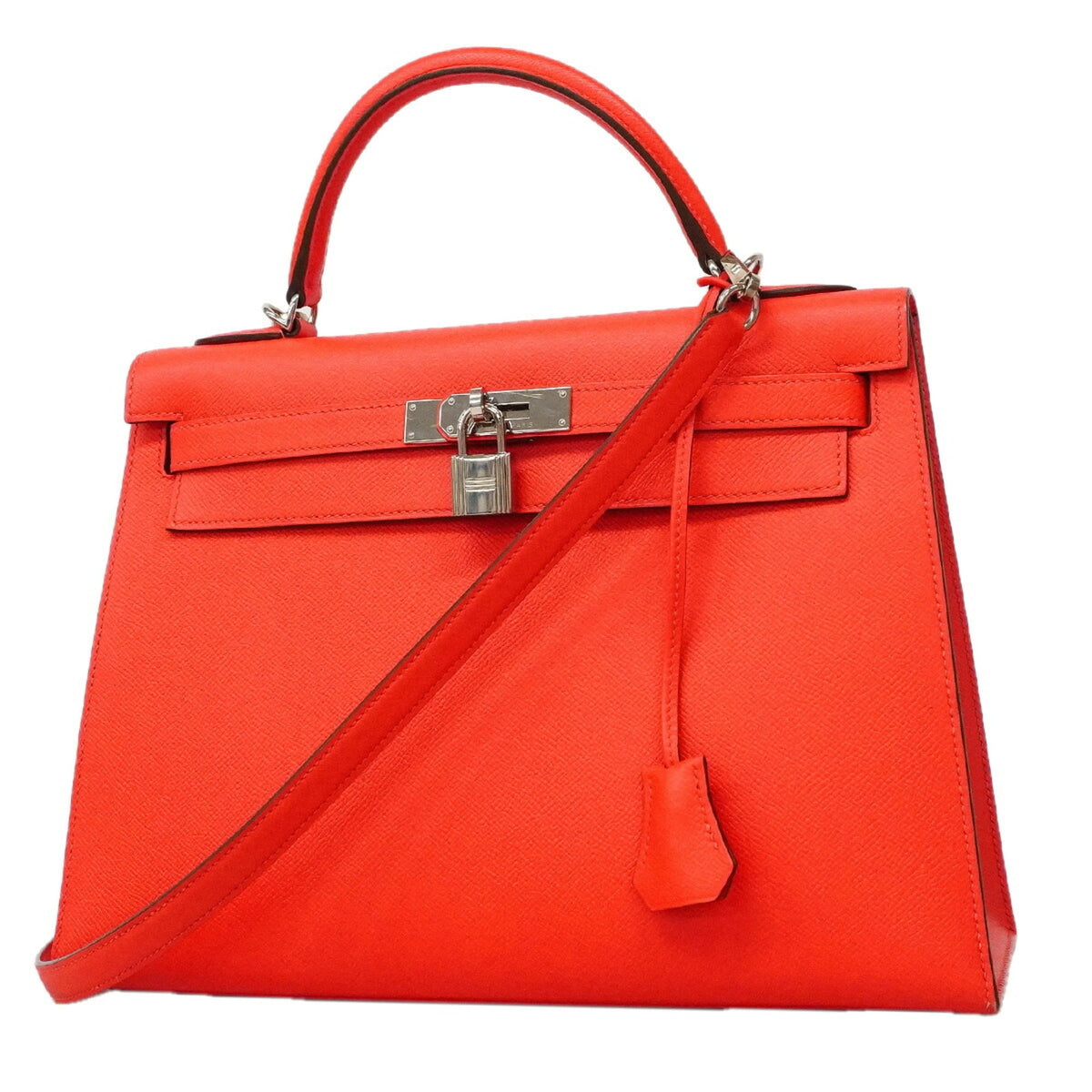 Hermes Rose Jaipur Leather Handbag (Pre-Owned)