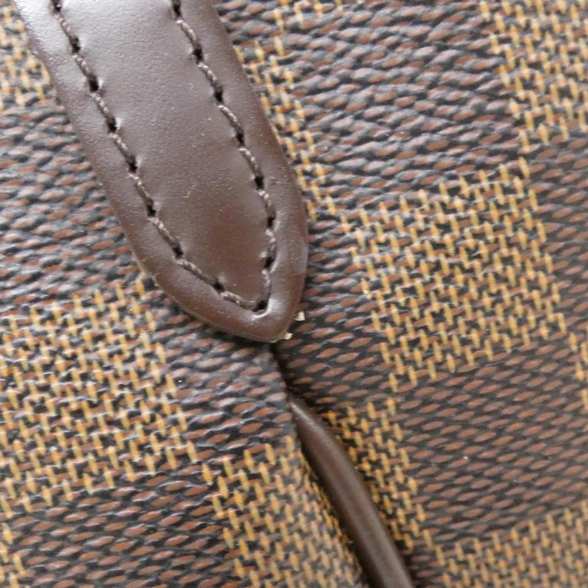 Louis Vuitton Ebene Coated Canvas Handbag (Pre-Owned)