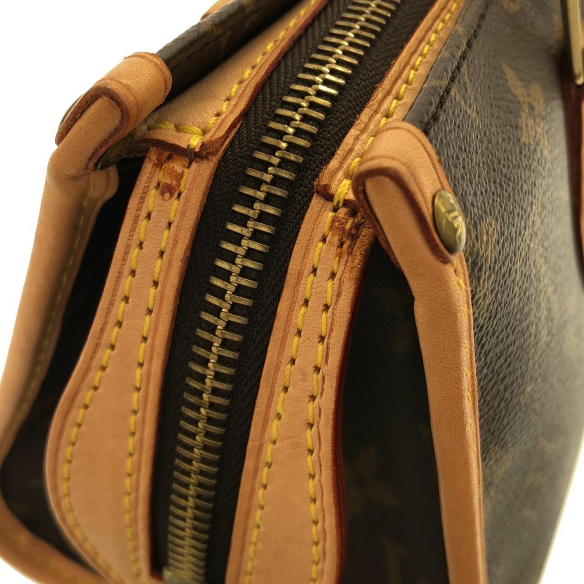 Louis Vuitton Marron Coated Canvas Handbag (Pre-Owned)