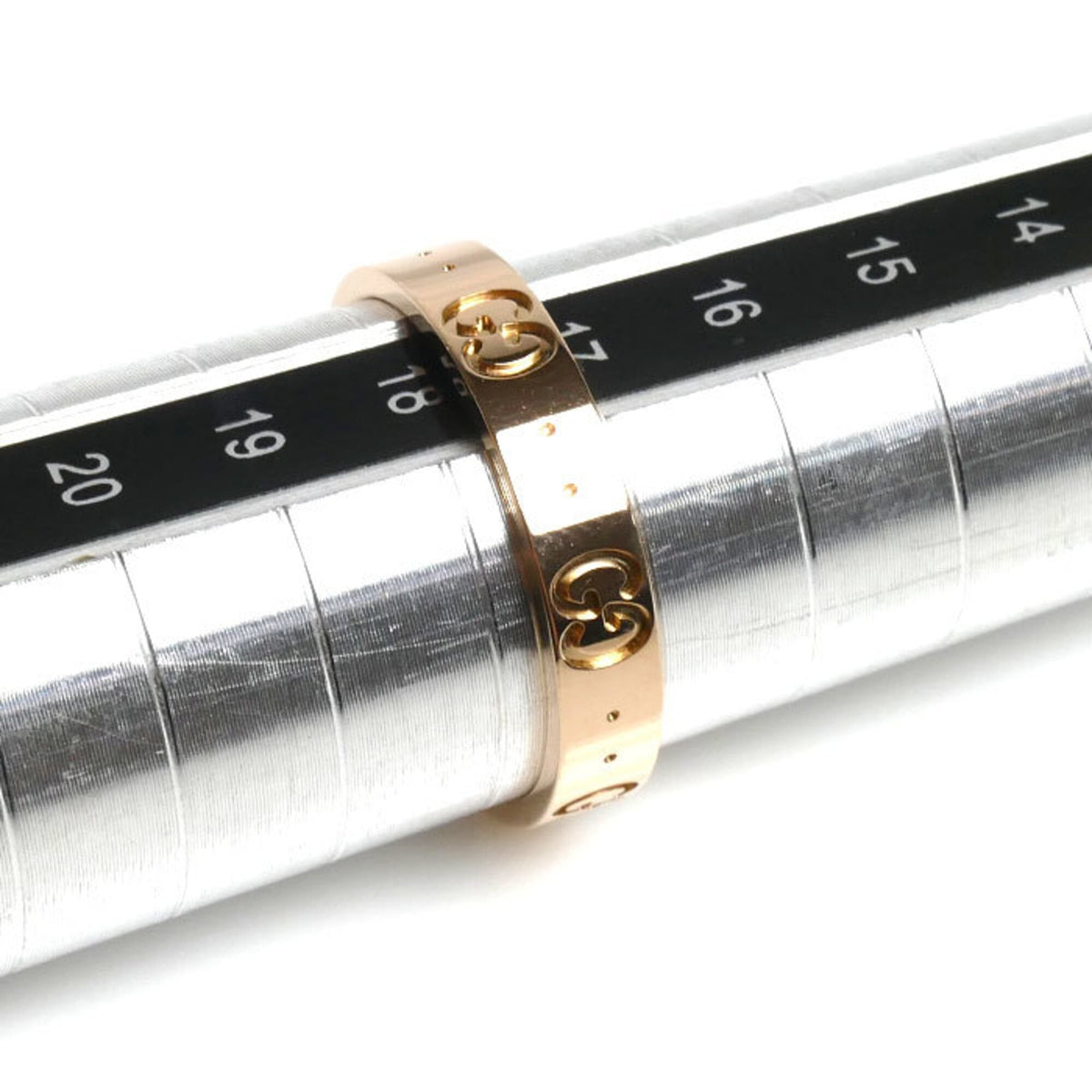 Gucci Pink Gold (18K) Band Ring (Pre-Owned)