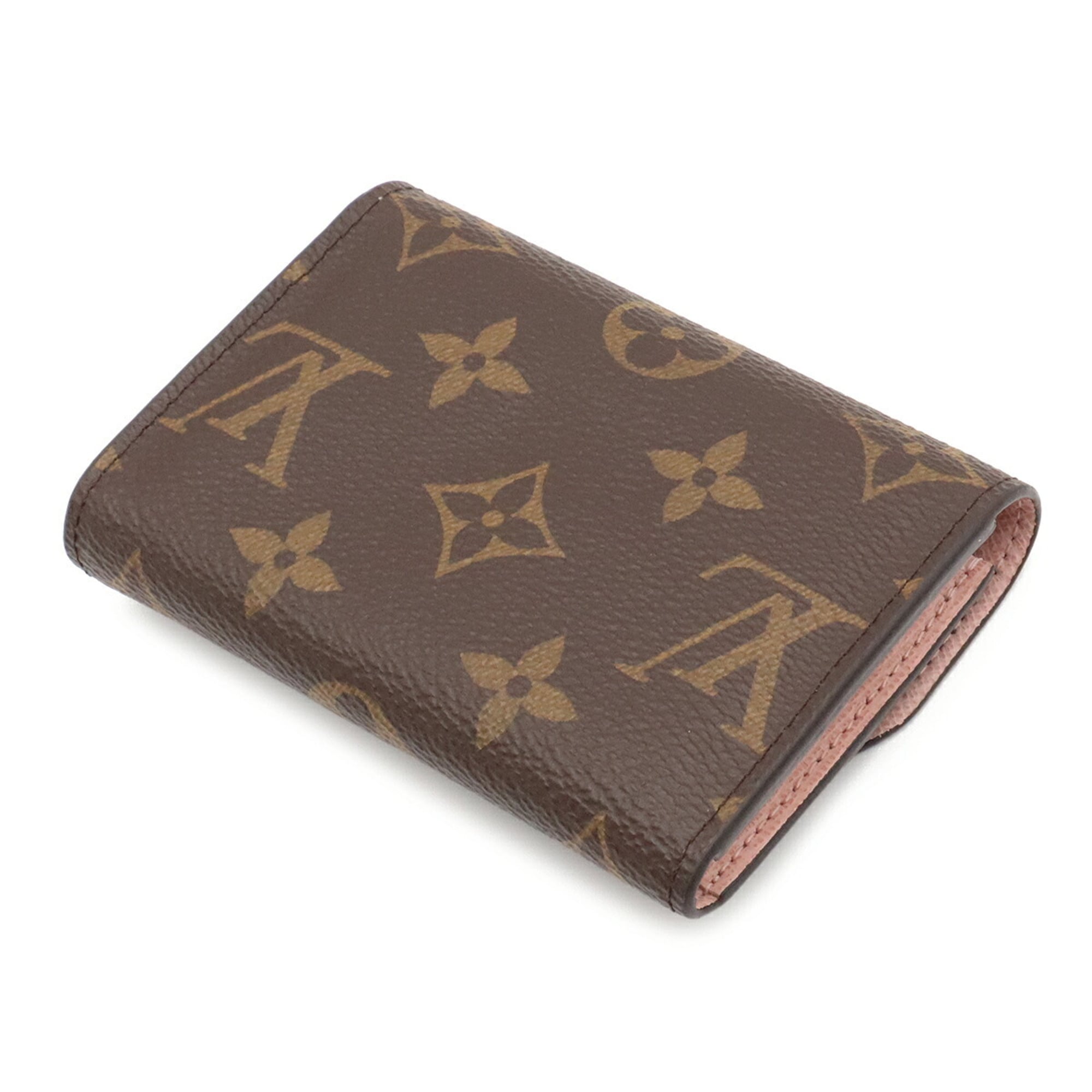 Louis Vuitton Rose Ballerine Monogram Canvas Coin Purse/Coin Case (Pre-Owned)