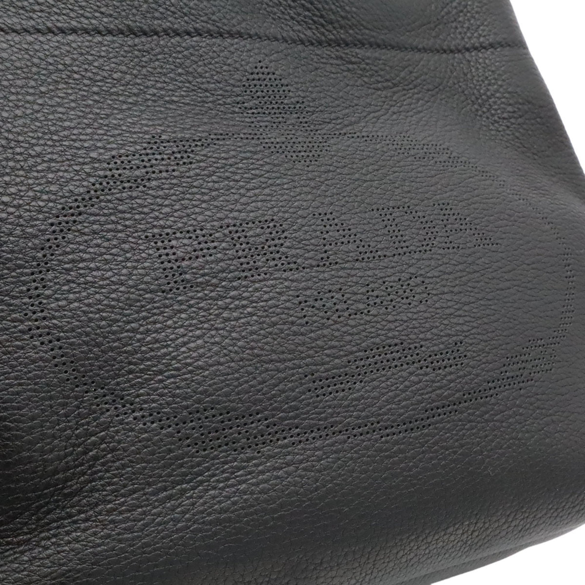 Prada Black Nero Leather Handbag Tote Bag (Pre-Owned)