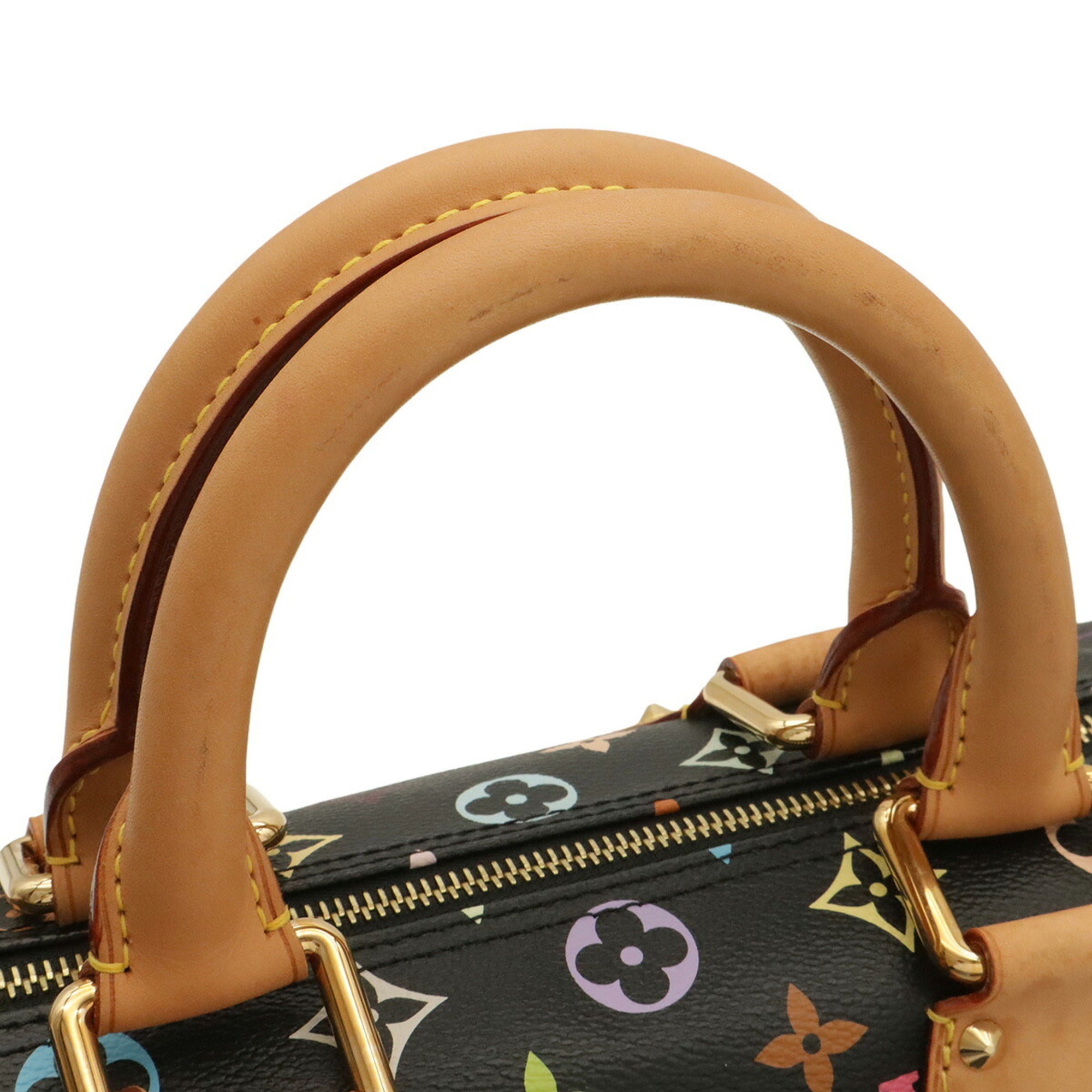 Louis Vuitton Black Monogram Multi-Color Noir Monogram Multicolore Handbag (Pre-Owned)