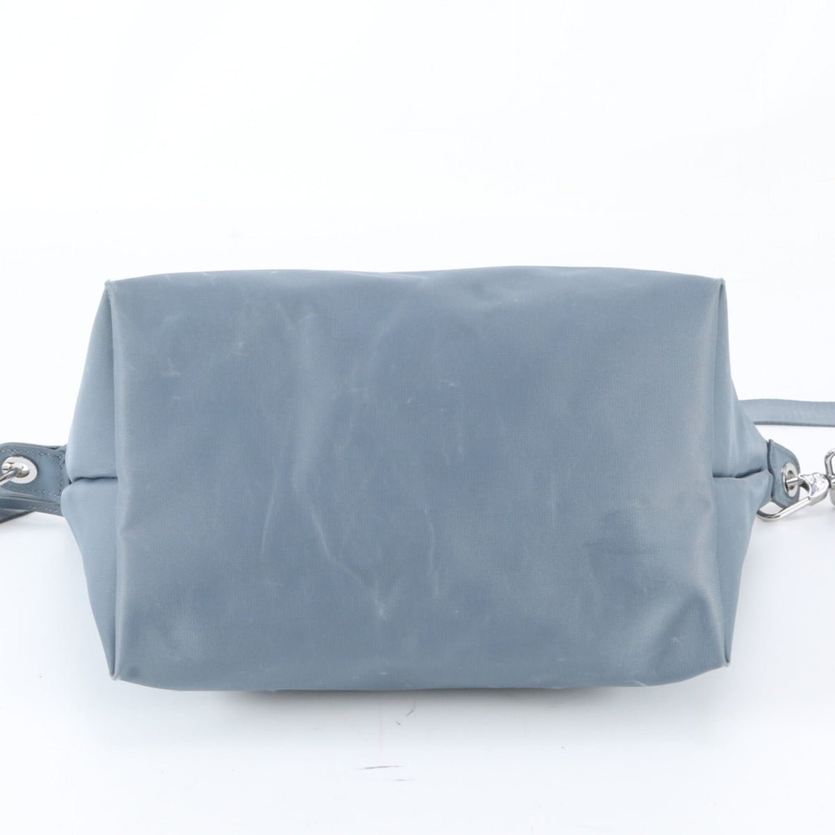 Longchamp Le Pliage Leather Nylon Handbag Shoulder Bag (Pre-Owned)