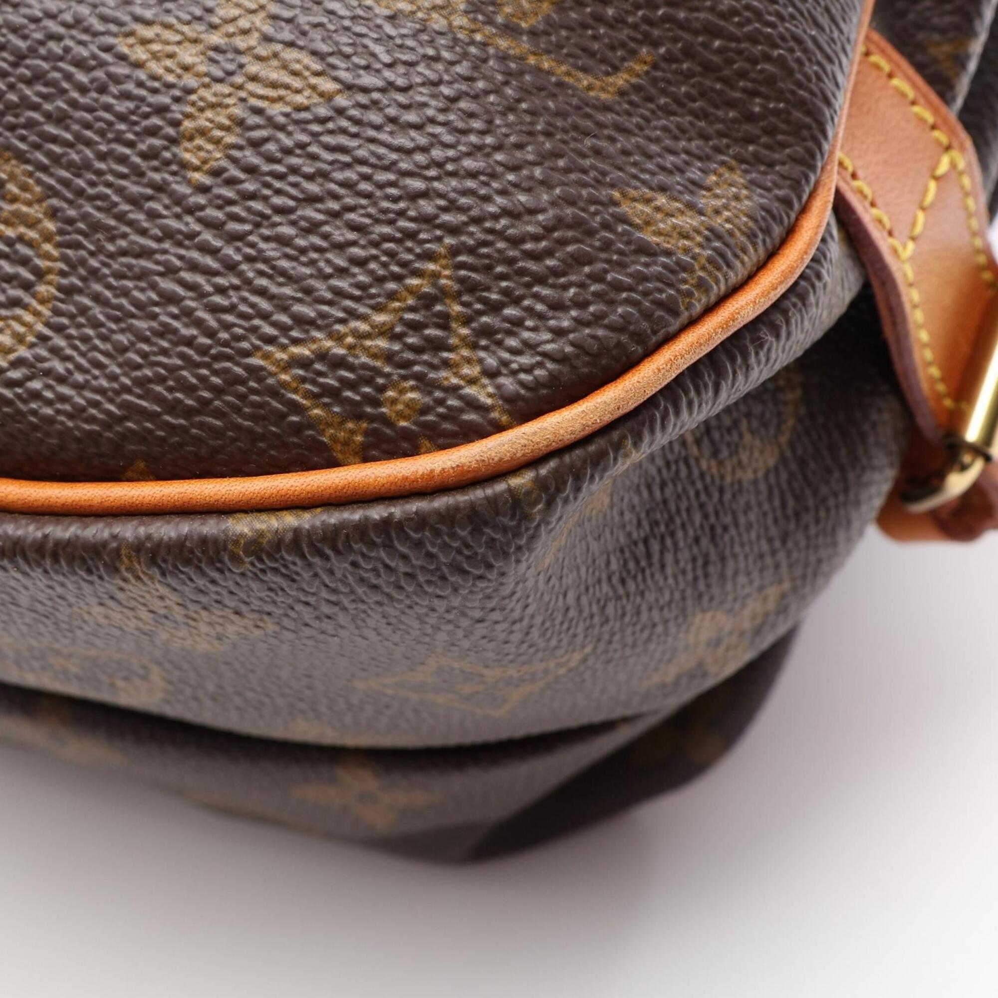 Louis Vuitton Brown Coated Canvas Pvc Monogram Leather Handbag Shoulder Bag (Pre-Owned)