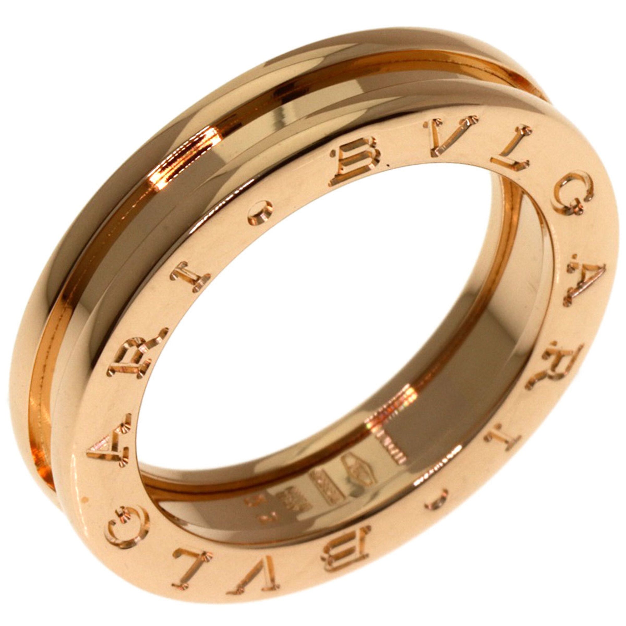 Bvlgari Pink Gold (18K) Band Ring (Pre-Owned)