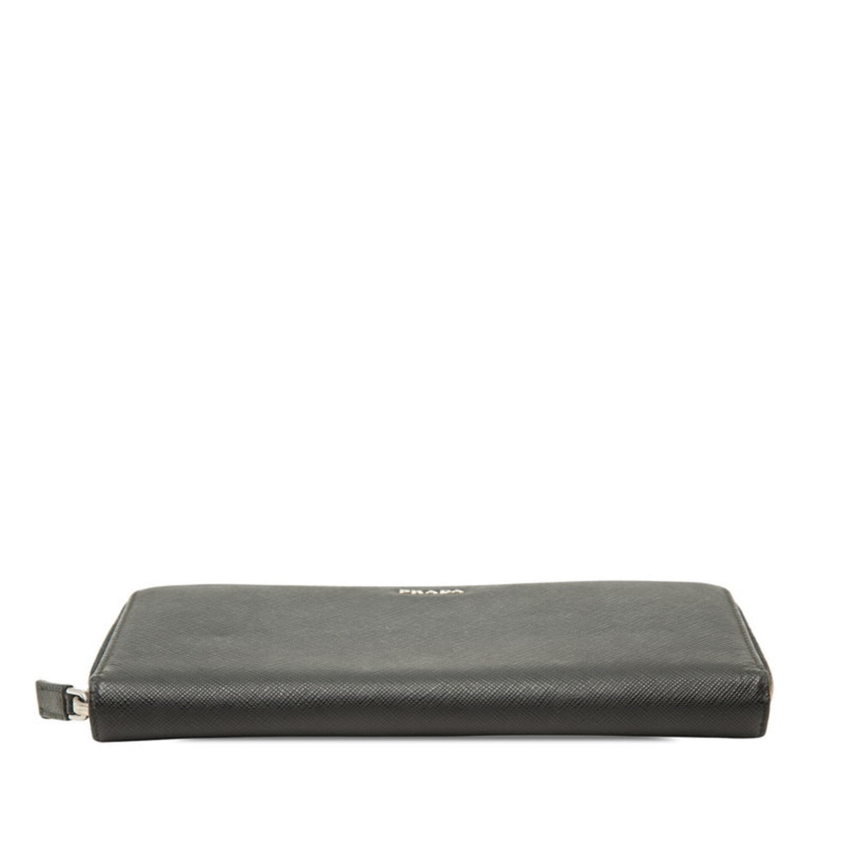 Prada Black Leather Coin Purse/Coin Case (Pre-Owned)
