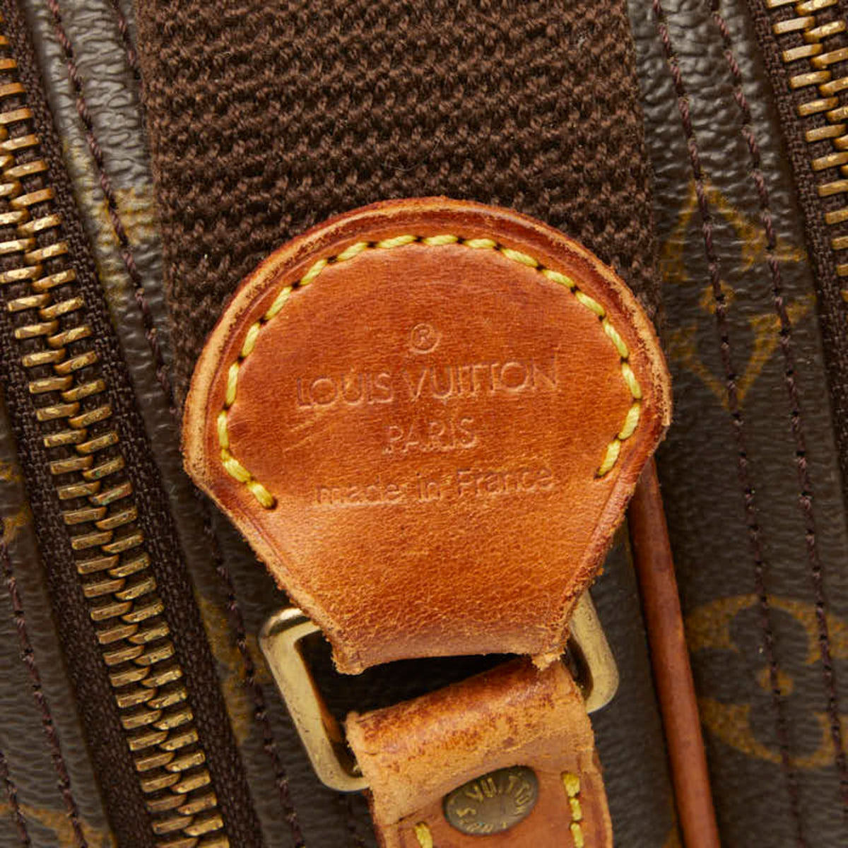 Louis Vuitton Brown Pvc Leather Shoulder Bag (Pre-Owned)