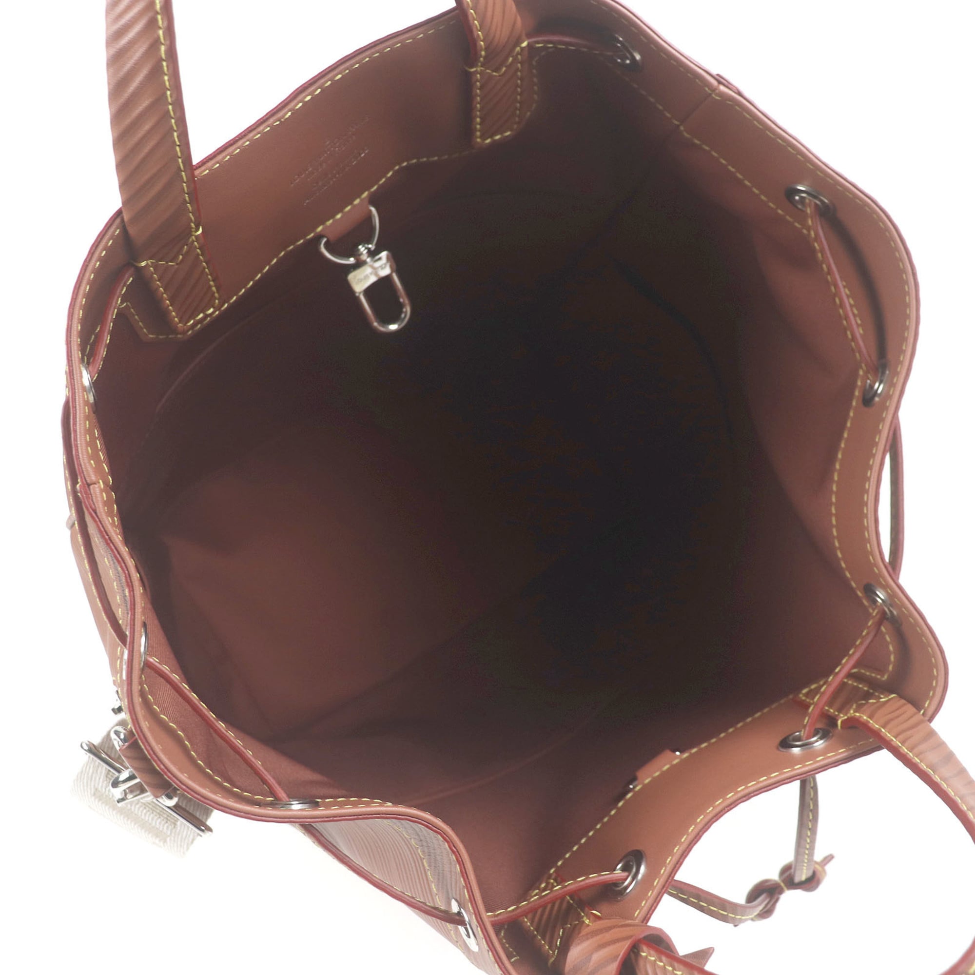Louis Vuitton Brown Epi Leather Handbag Shoulder Bag (Pre-Owned)
