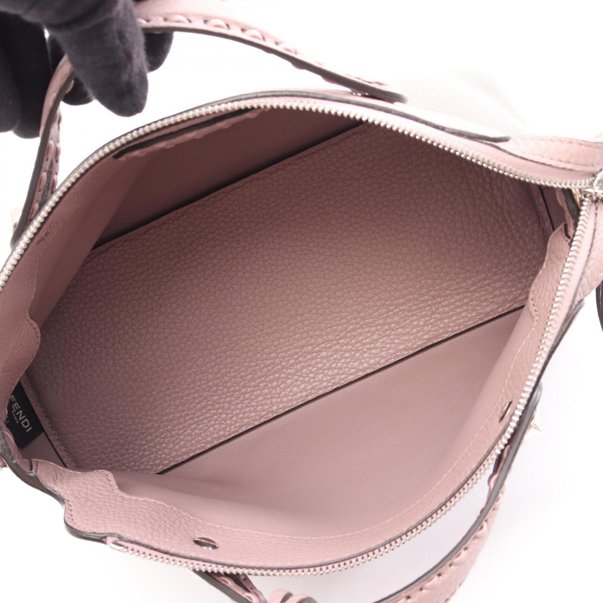 Fendi Purple Leather Handbag (Pre-Owned)