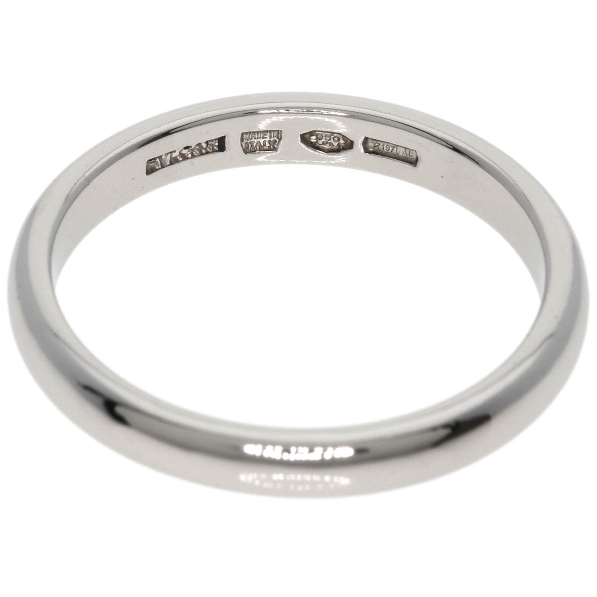 Bvlgari Platinum 950 Band Ring (Pre-Owned)