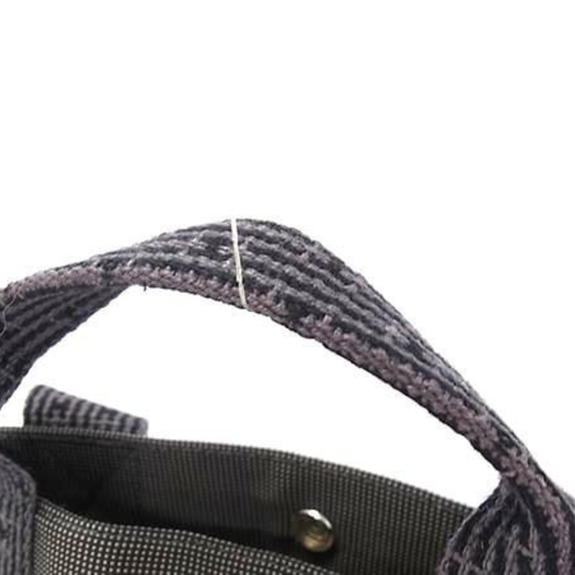 Hermes Gray Canvas Backpack (Pre-Owned)