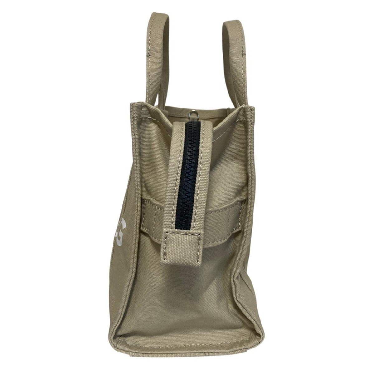 Marc Jacobs Beige Canvas Handbag Tote Bag (Pre-Owned)