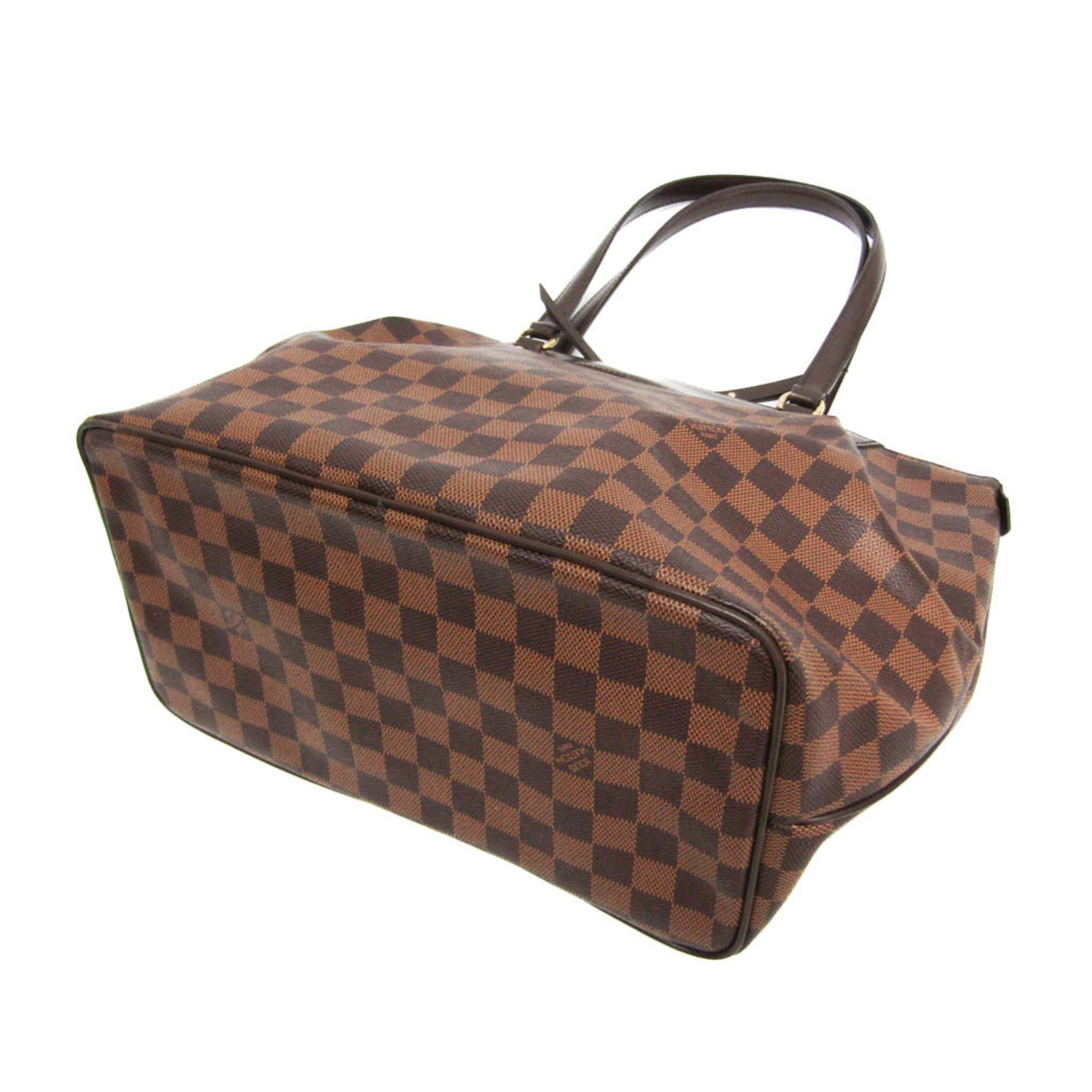Louis Vuitton Damier Ebene Damier Canvas Tote Bag (Pre-Owned)