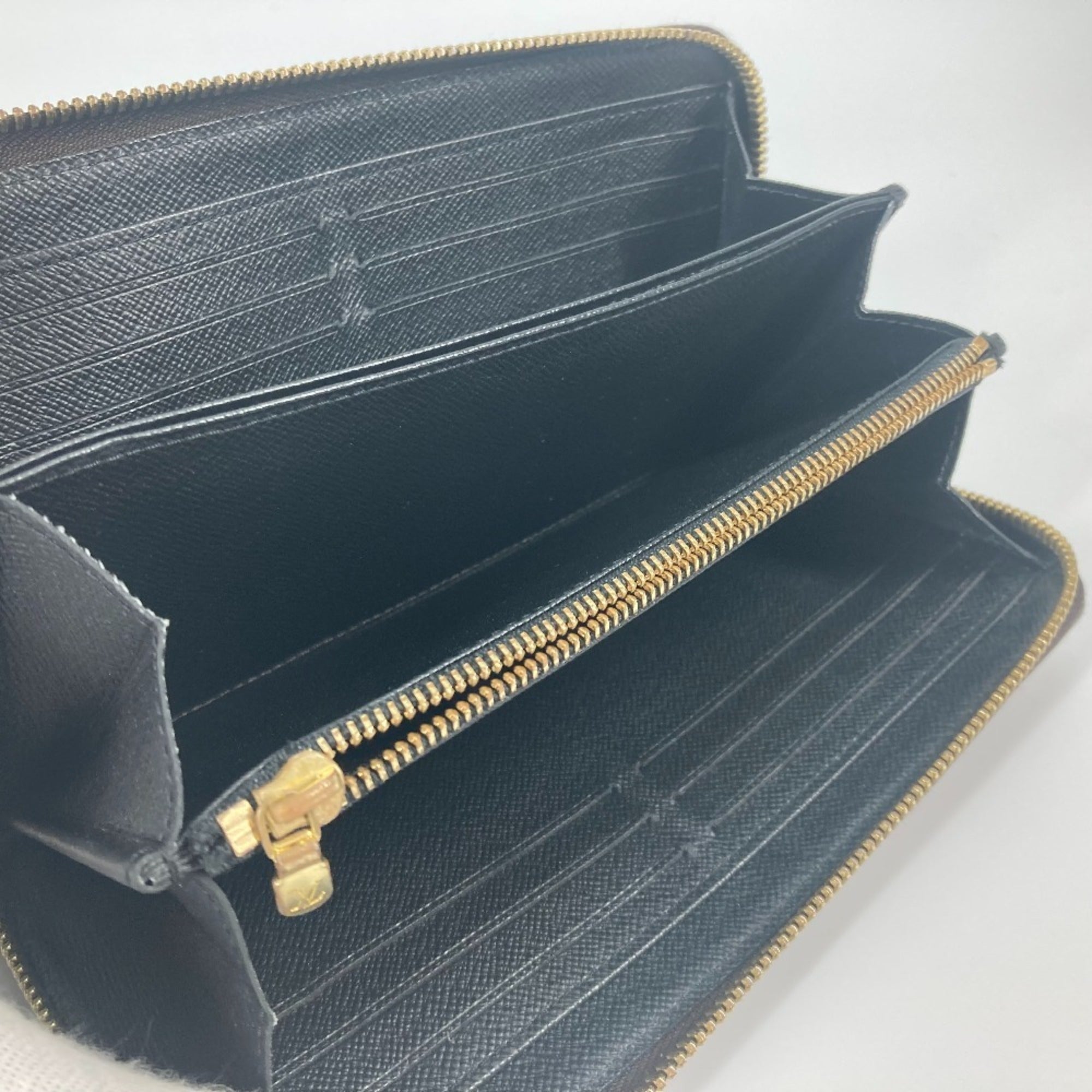 Louis Vuitton Brown Monogram Reverse Long Wallet (Bi-Fold) (Pre-Owned)