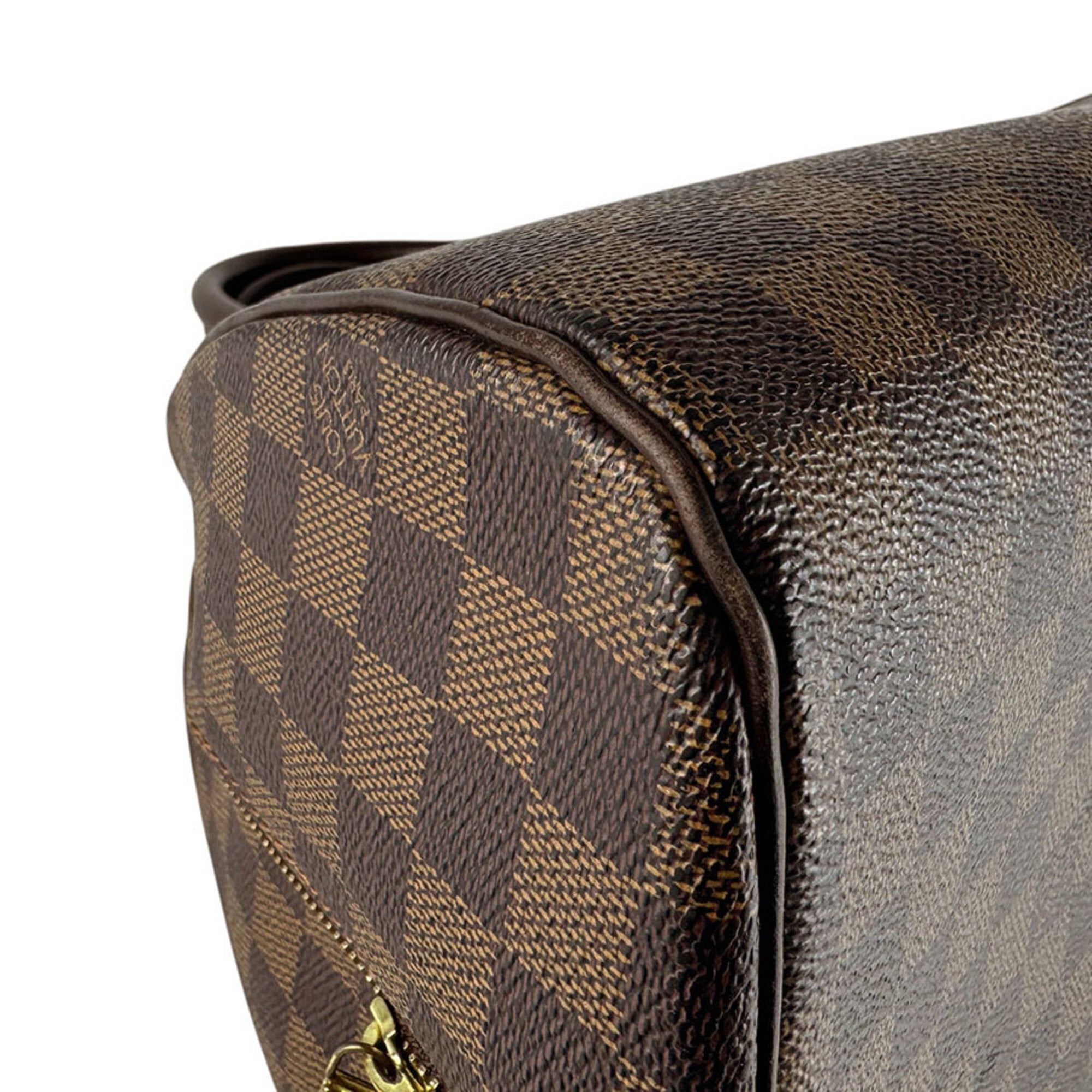 Louis Vuitton Damier Canvas Ebene Damier Canvas Handbag (Pre-Owned)