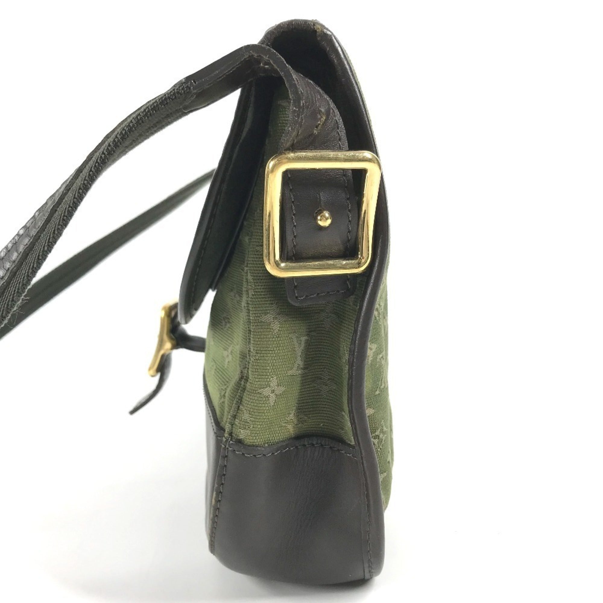 Louis Vuitton Khaki Monogram Monogram Mini Pochette Shoulder Bag (Pre-Owned)